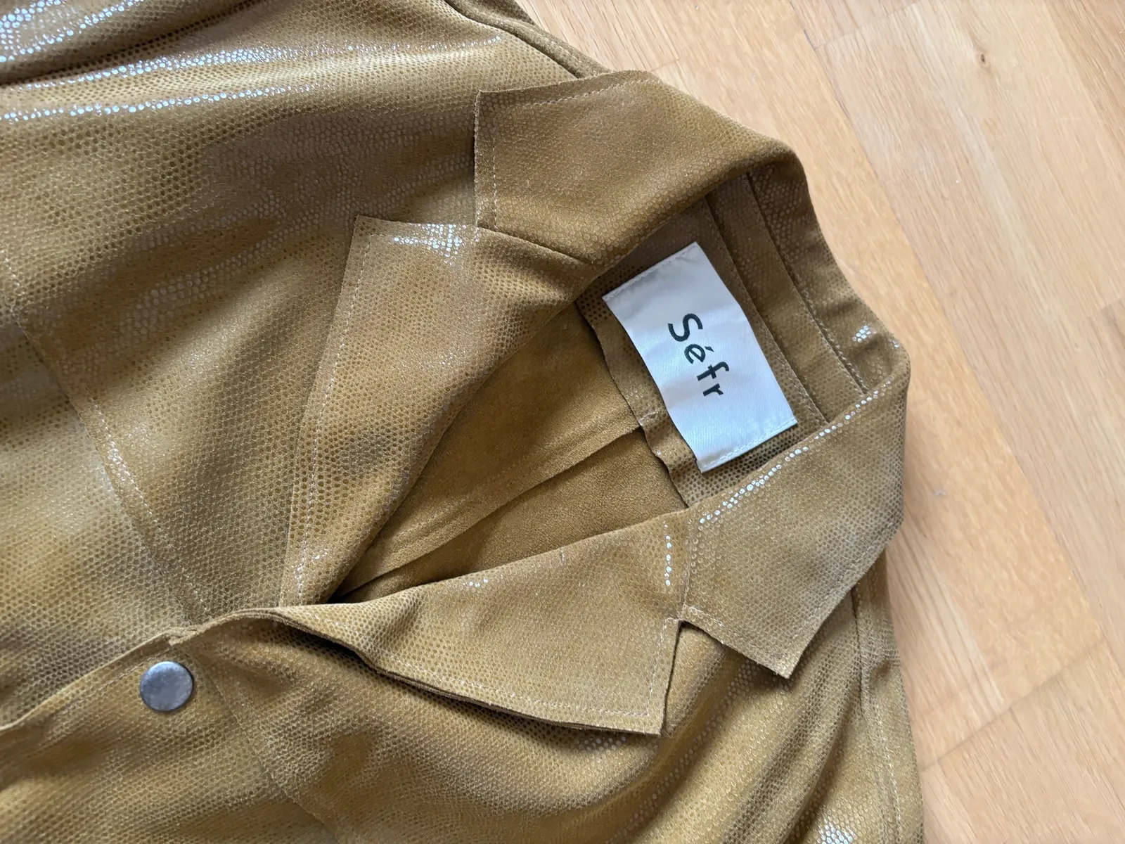 Séfr Francis-skinnjacka - Image 2