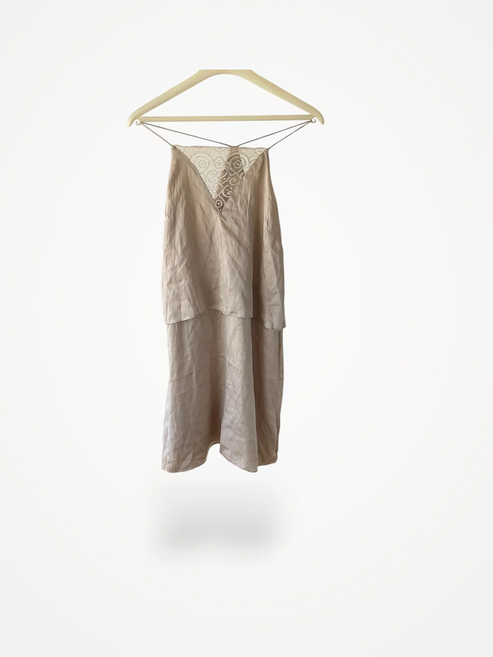 SELECTED-sidenklänning NWOT