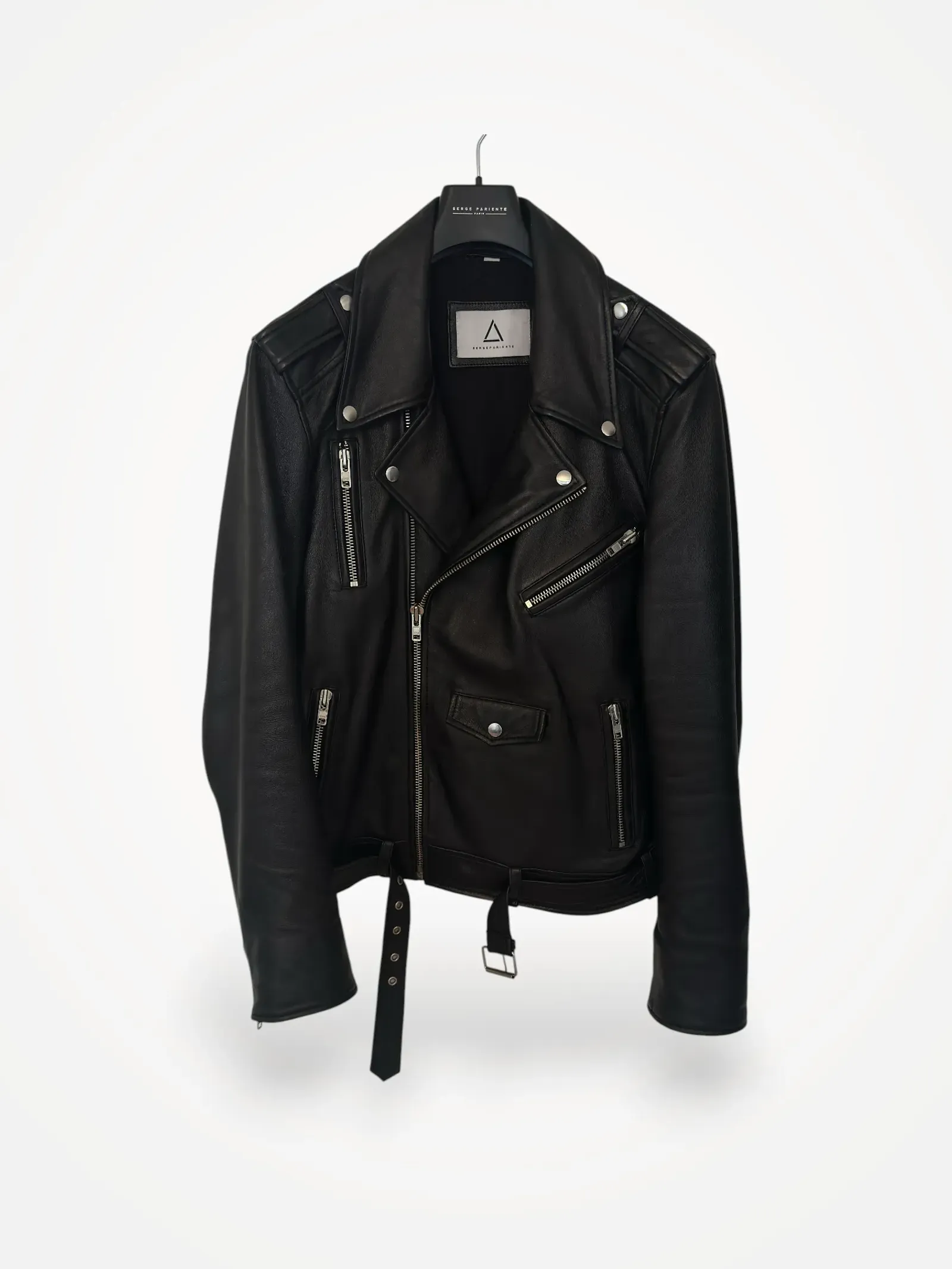 Serge Pariente Style-skinnjacka NWOT