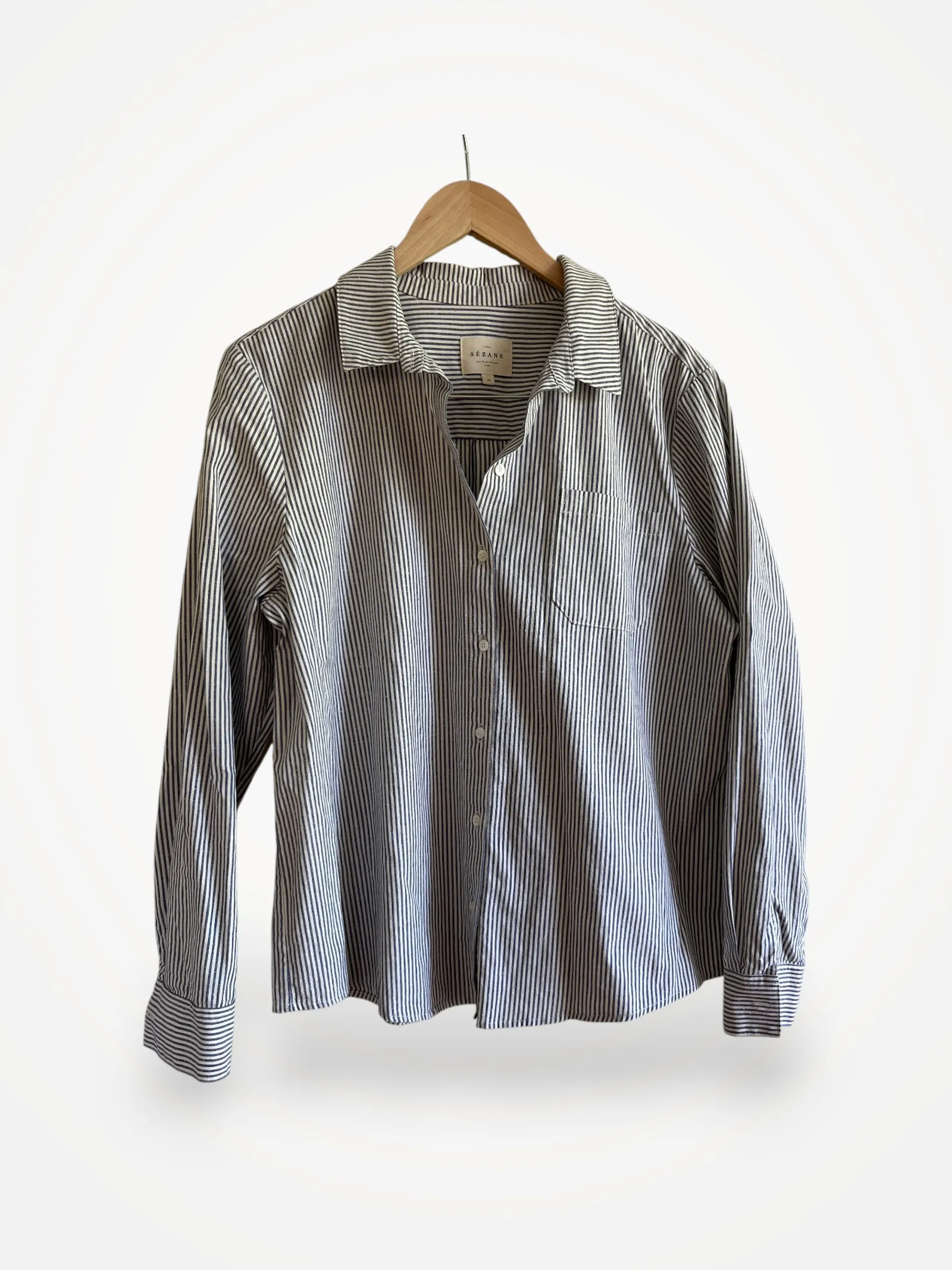 Sézane Tomboy-skjorta NWOT