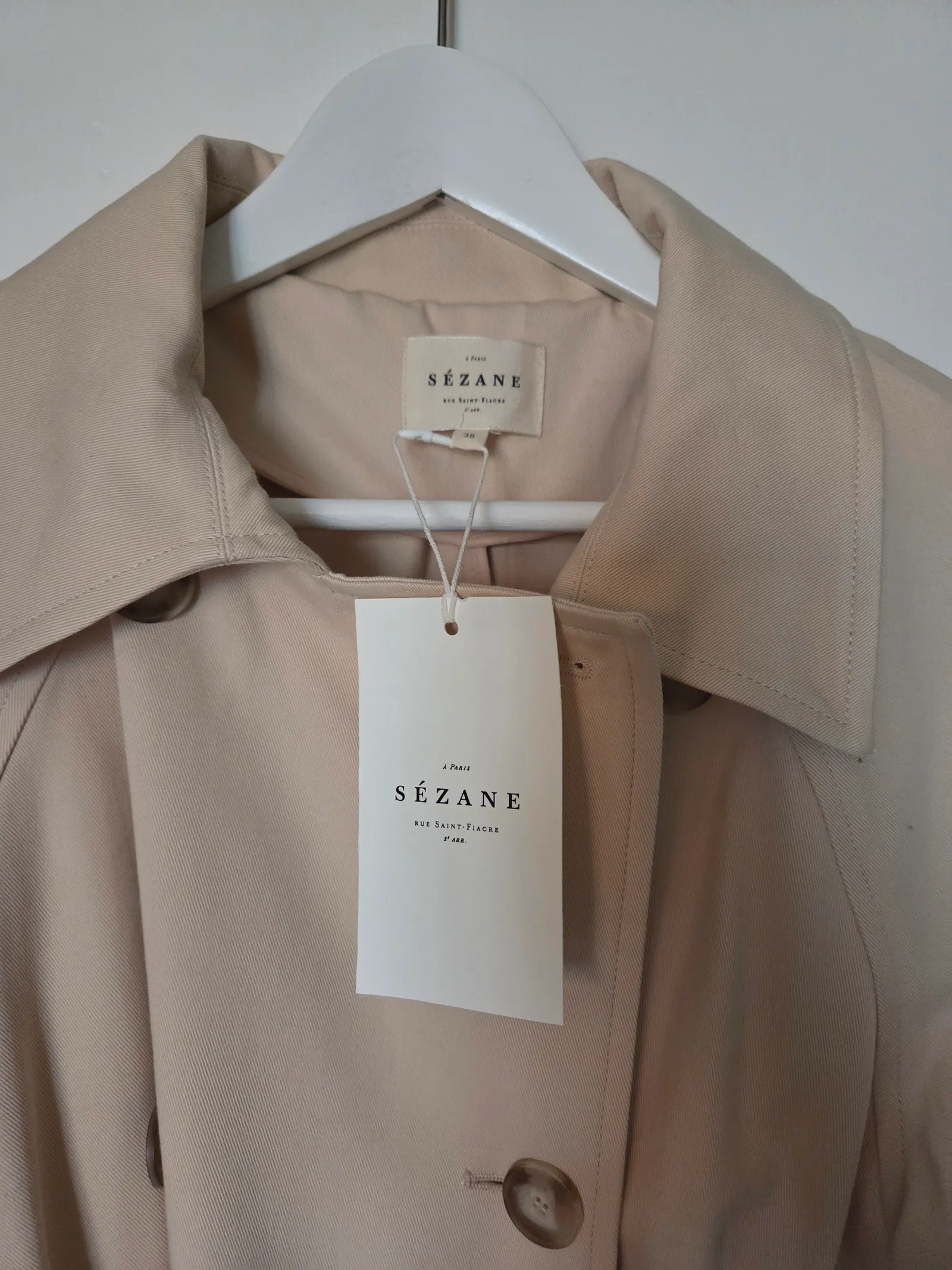 Sézane-trenchcoat NWT - Image 2