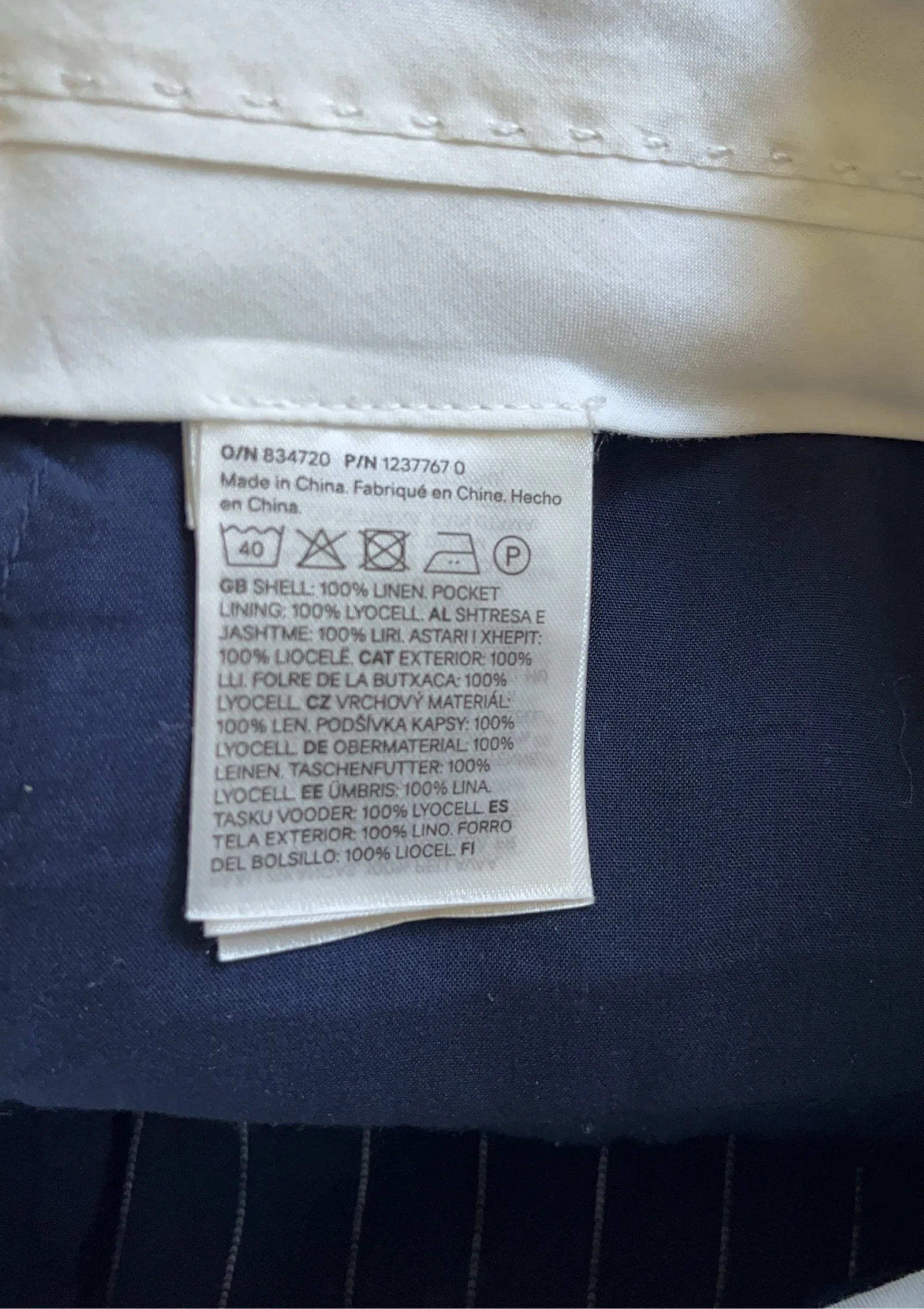 H&M Linen-linneshorts - Image 3