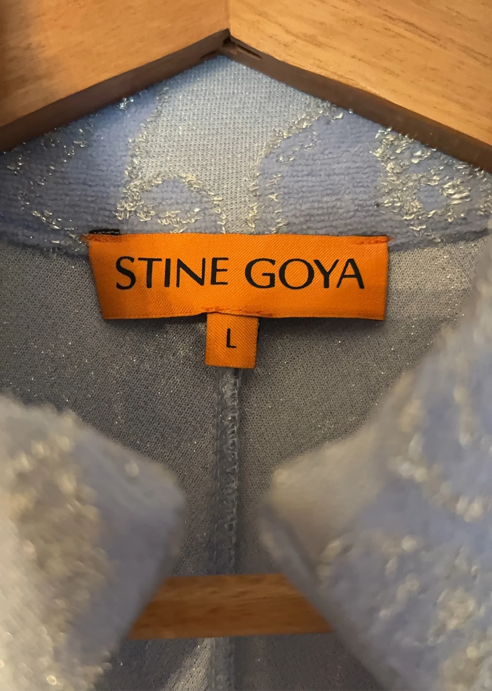 Stine Goya Freya Floral Relief Jersey-klänning - Image 2