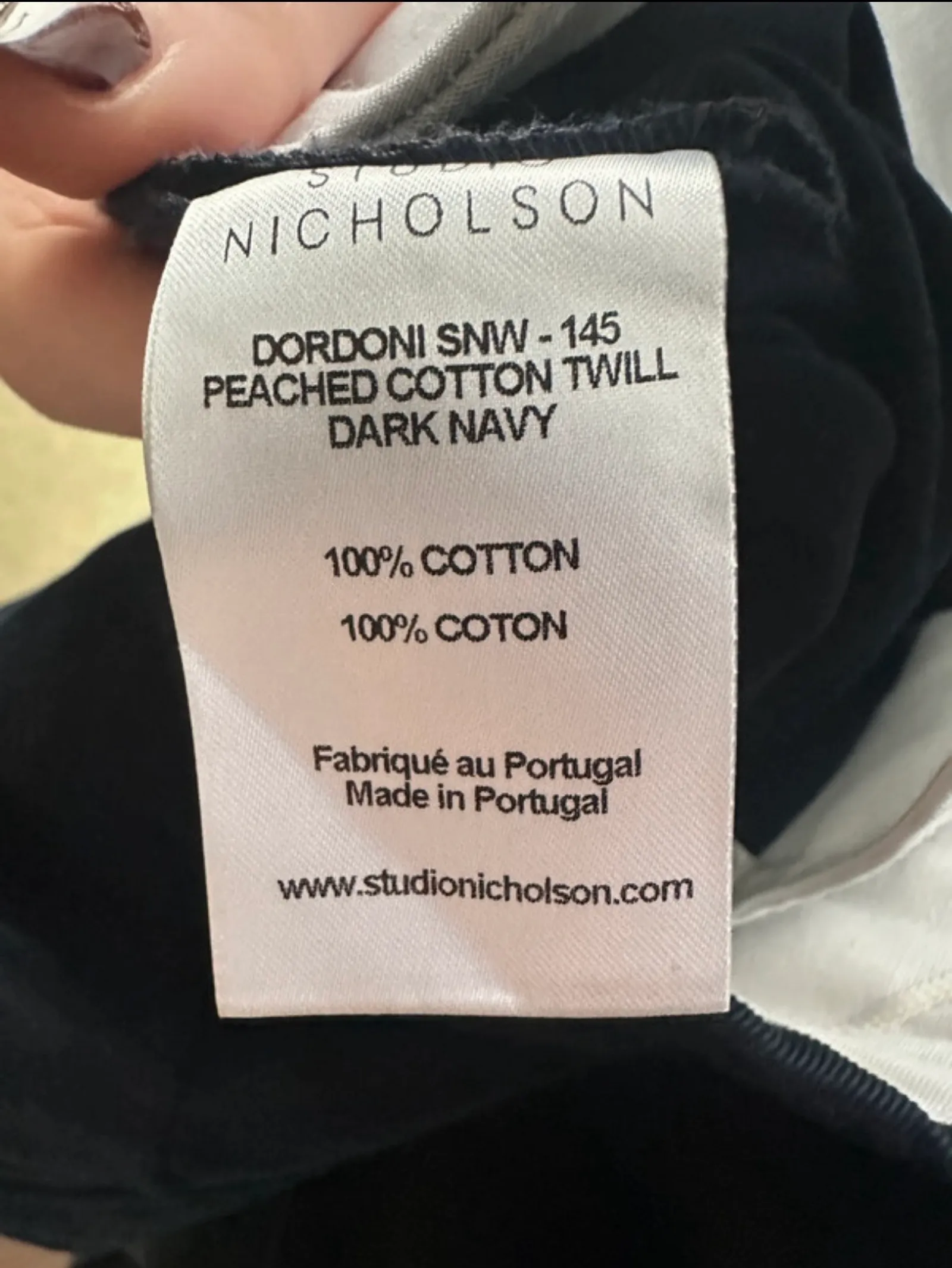 Studio Nicholson Dordoni-byxor - Image 3