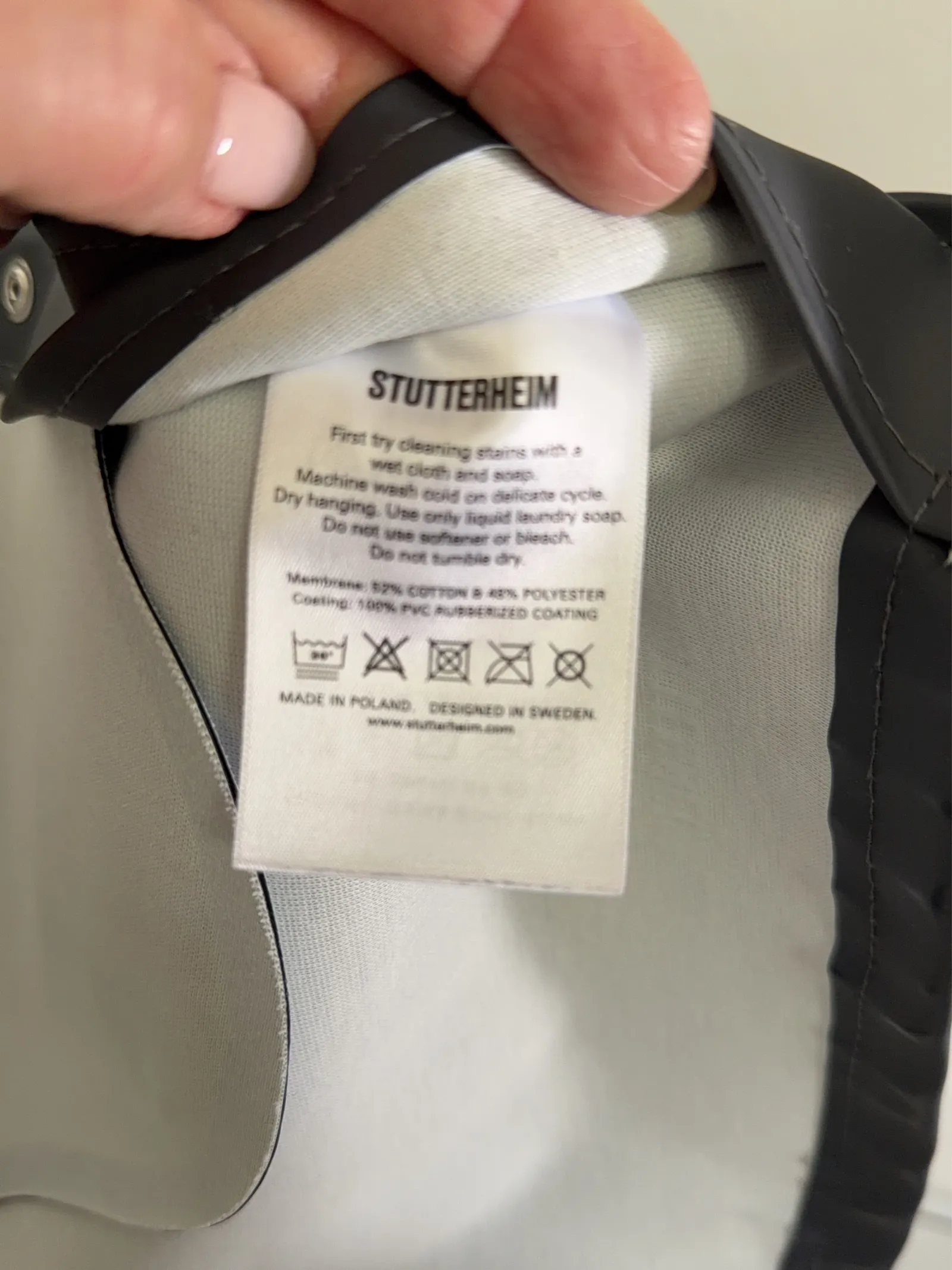 Stutterheim Stockholm-regnjacka - Image 3