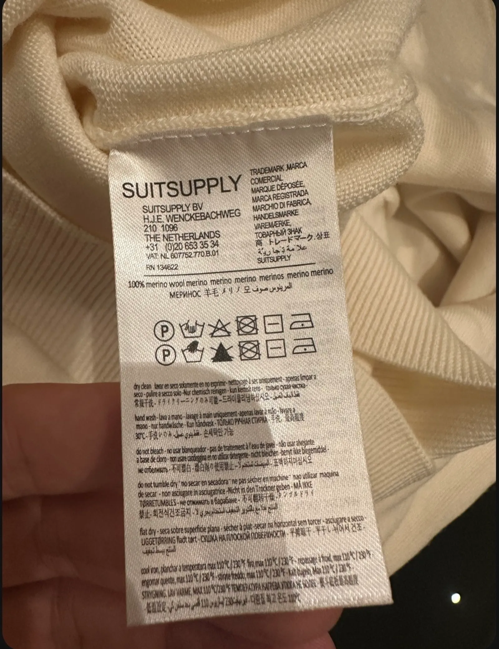 Suitsupply-ulltröja NWT - Image 3