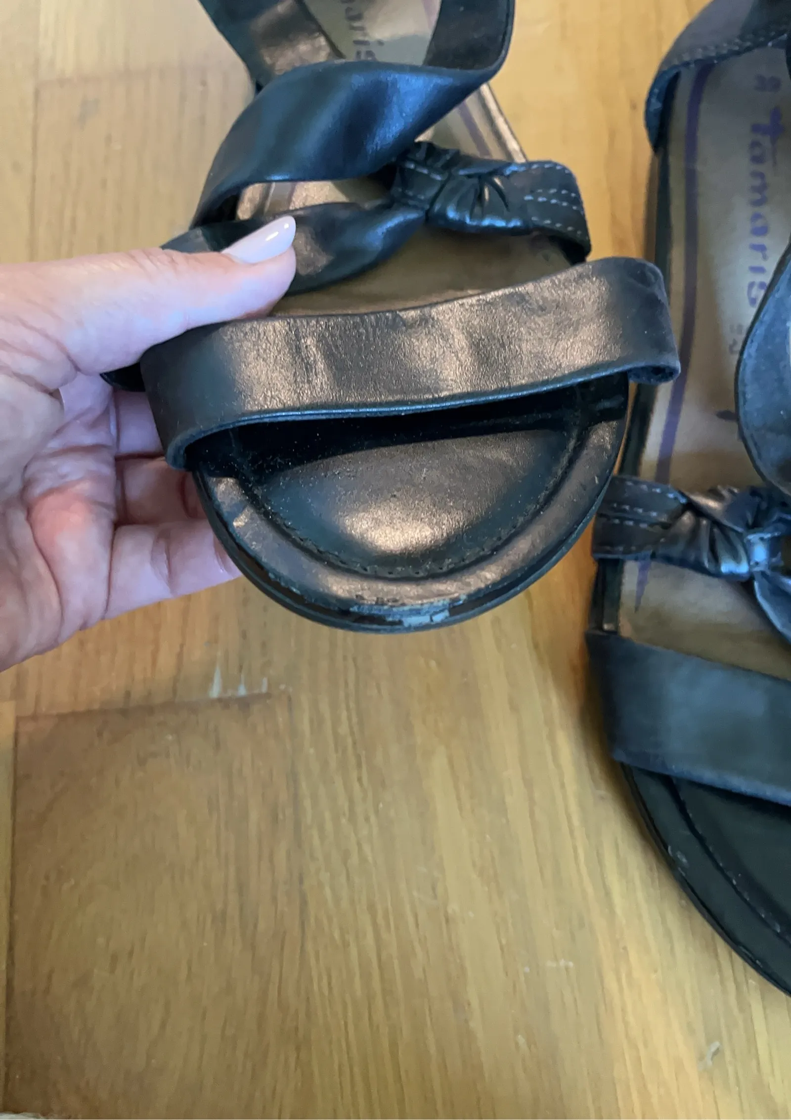 Tamaris-skinnsandaler - Image 7