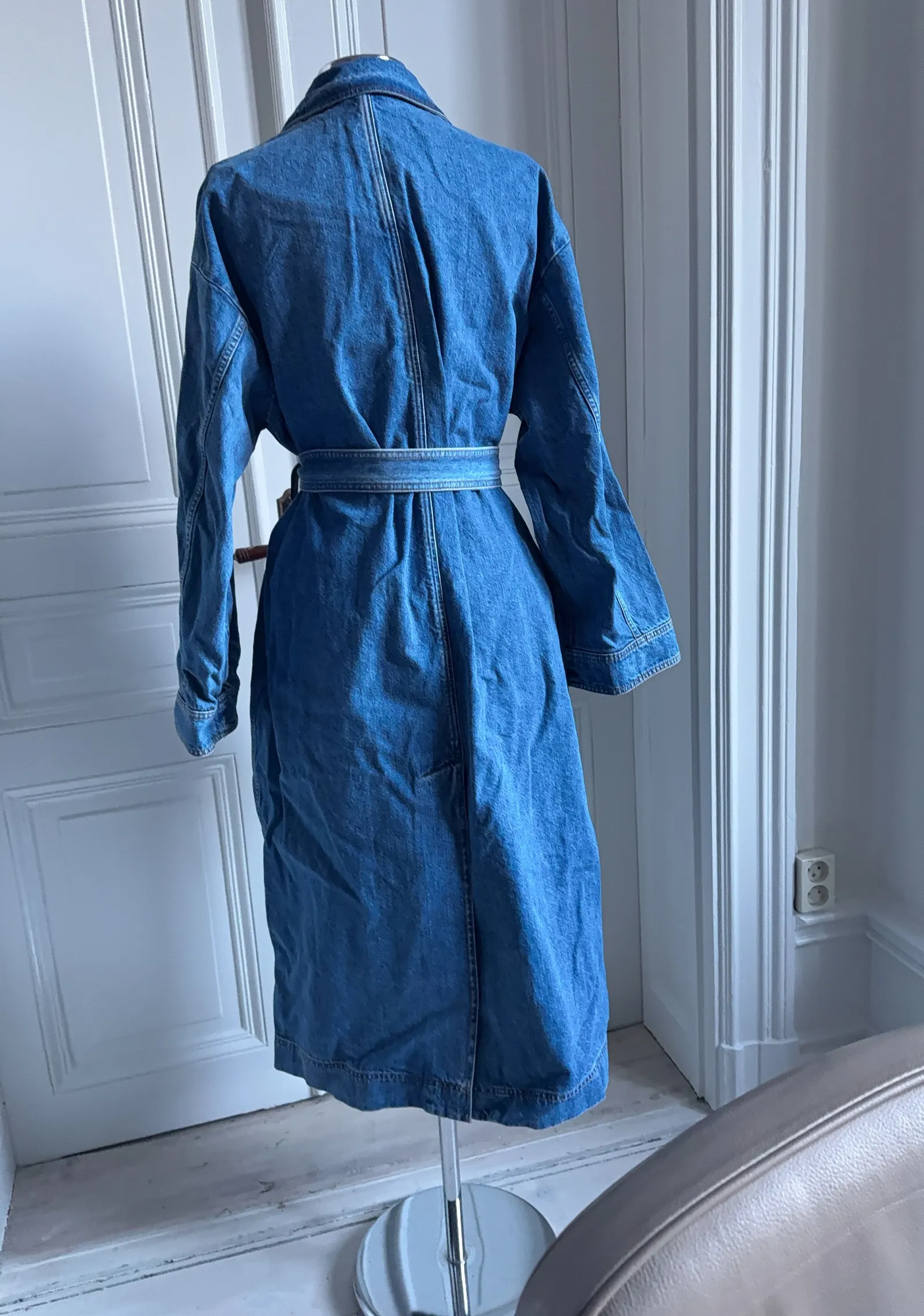 Teurn Studios Denim-trenchcoat NWT - Image 3