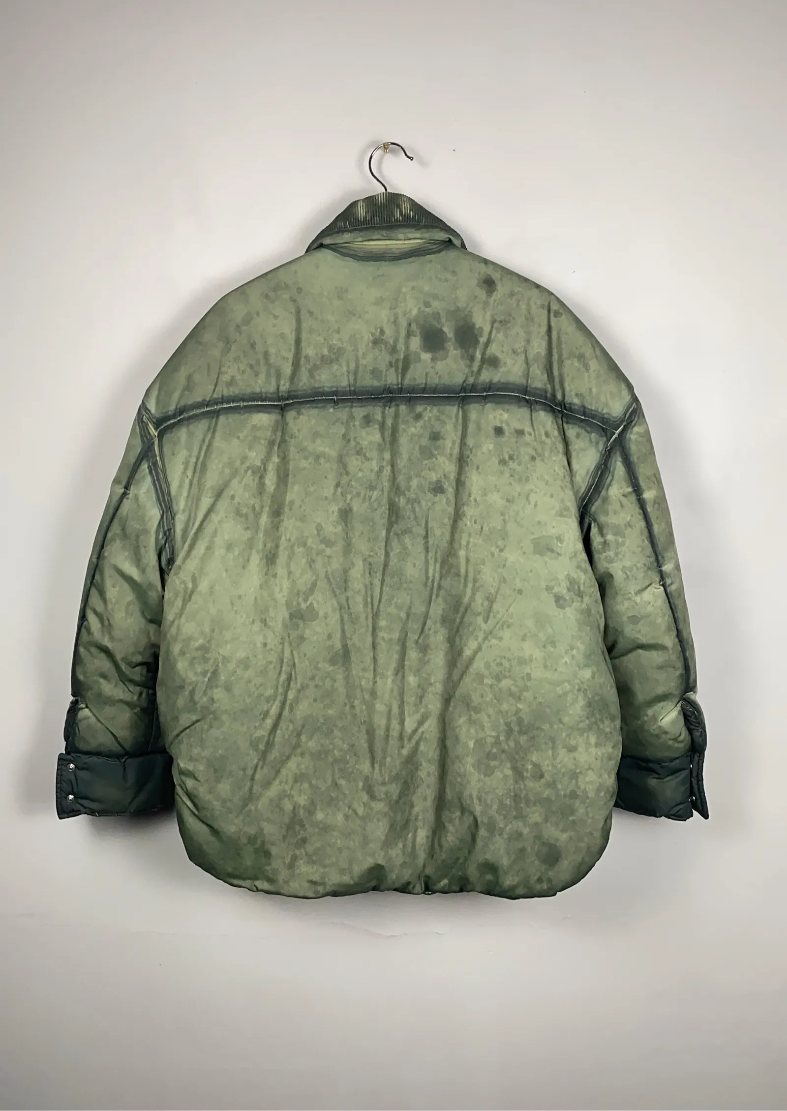 The Attico Military Green Short Coat-dunjacka - Image 5