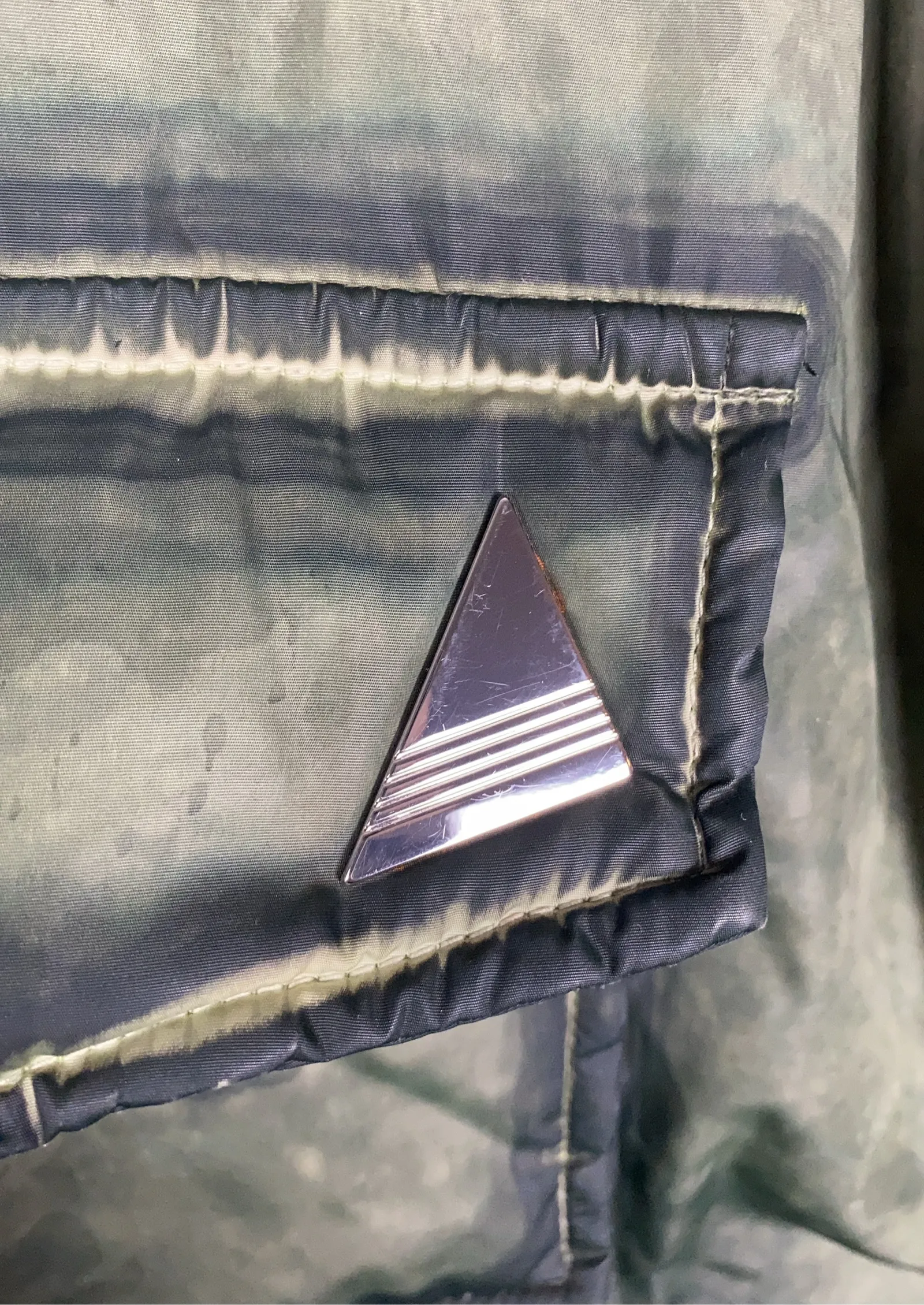 The Attico Military Green Short Coat-dunjacka - Image 6
