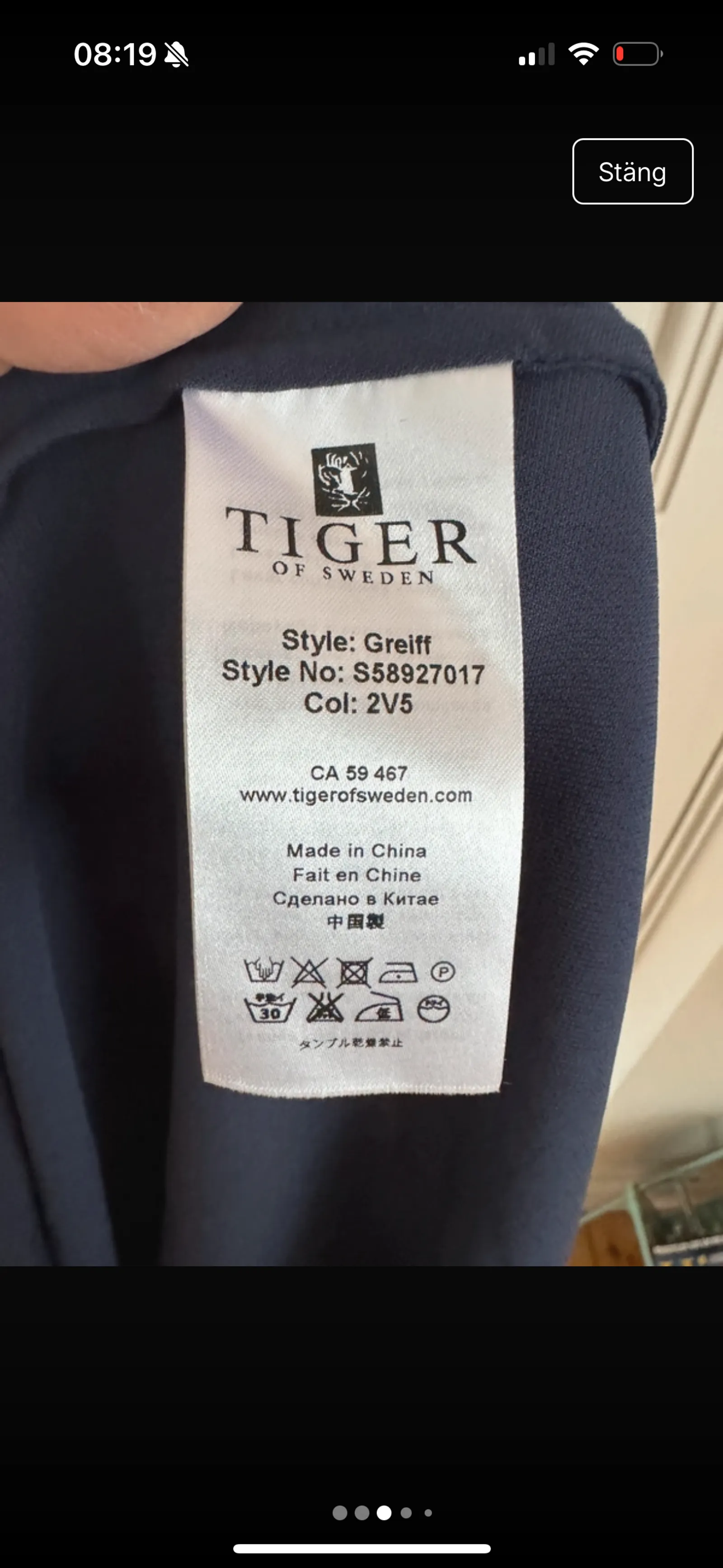 Tiger of Sweden Greiff-blus - Image 3