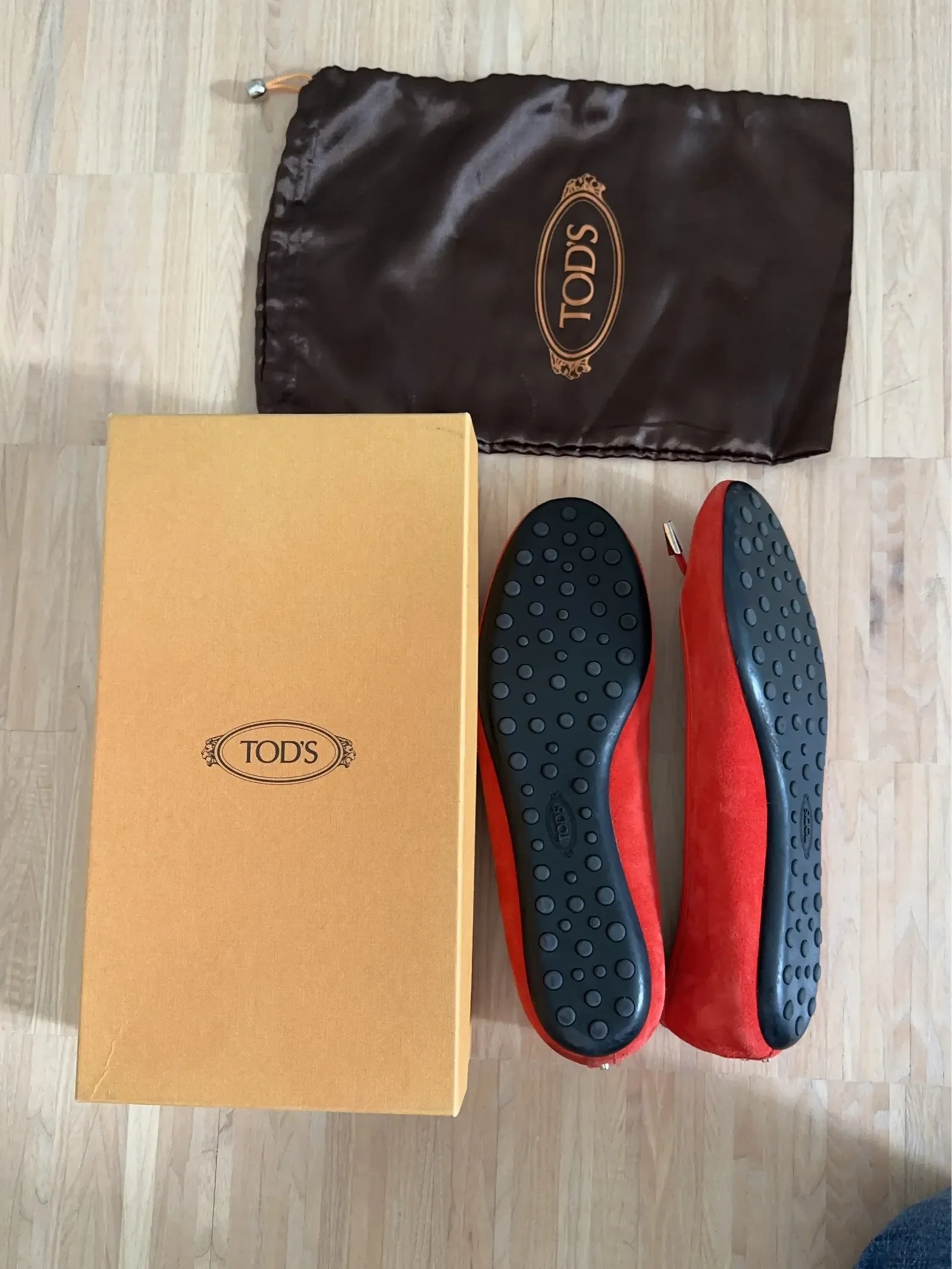 Tod's Ballerina Des Yh Laccetto Terminali-skinnballerinaskor - Image 3