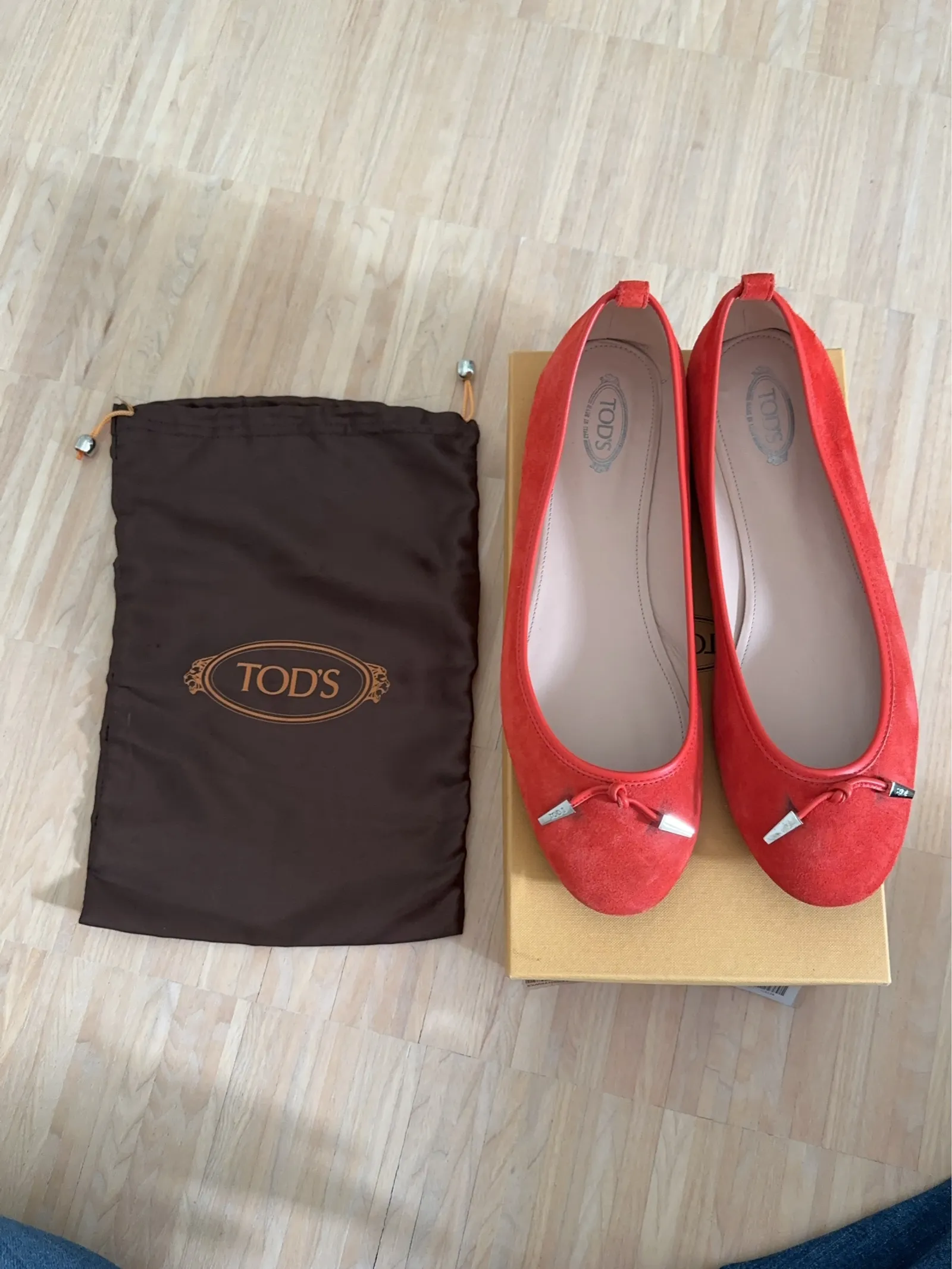Tod's Ballerina Des Yh Laccetto Terminali-skinnballerinaskor - Image 5
