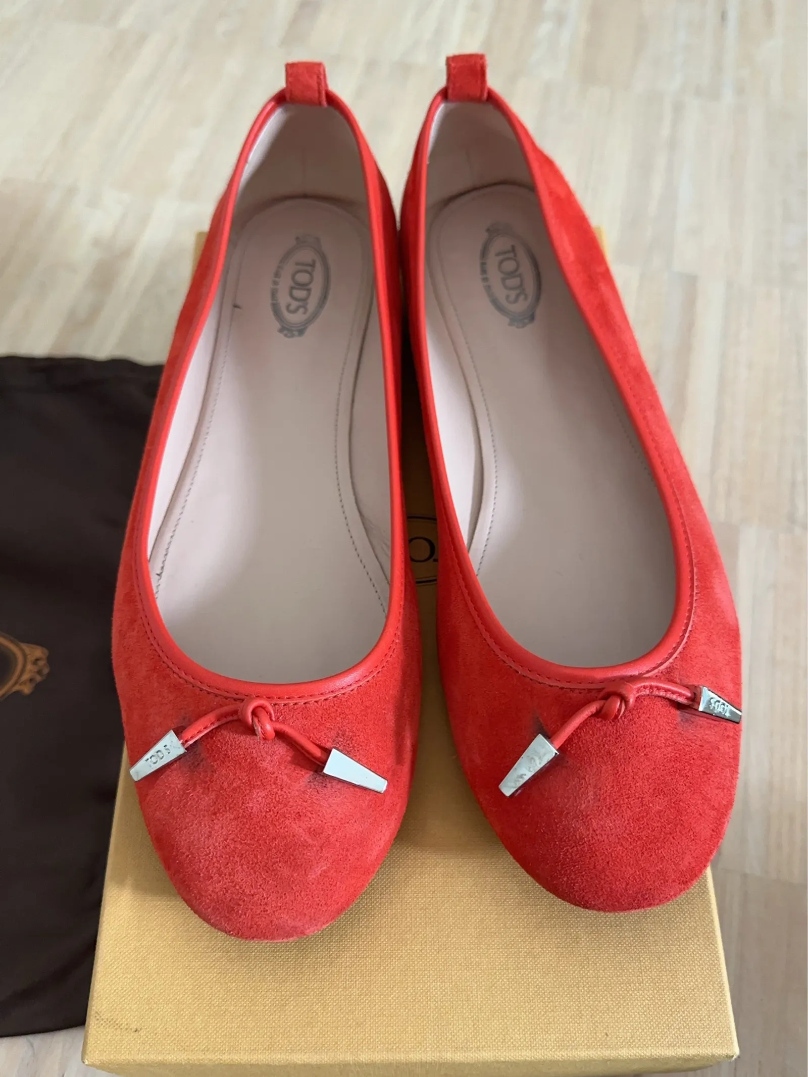 Tod's Ballerina Des Yh Laccetto Terminali-skinnballerinaskor - Image 6