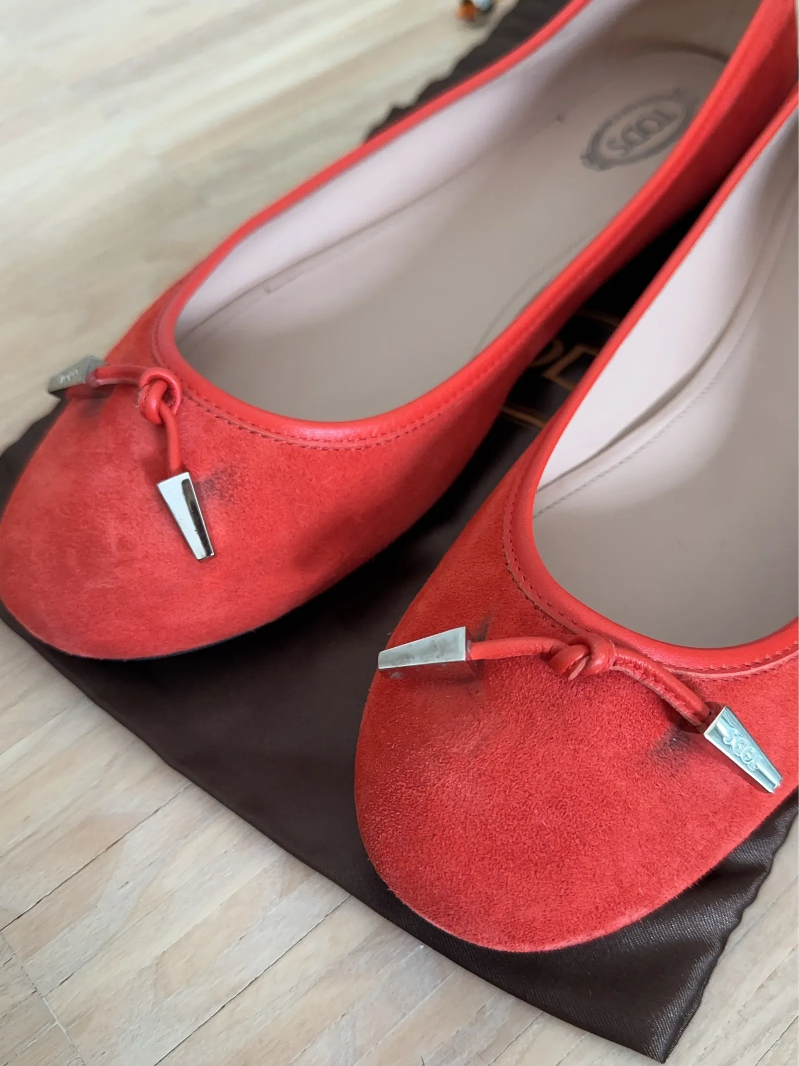 Tod's Ballerina Des Yh Laccetto Terminali-skinnballerinaskor - Image 7