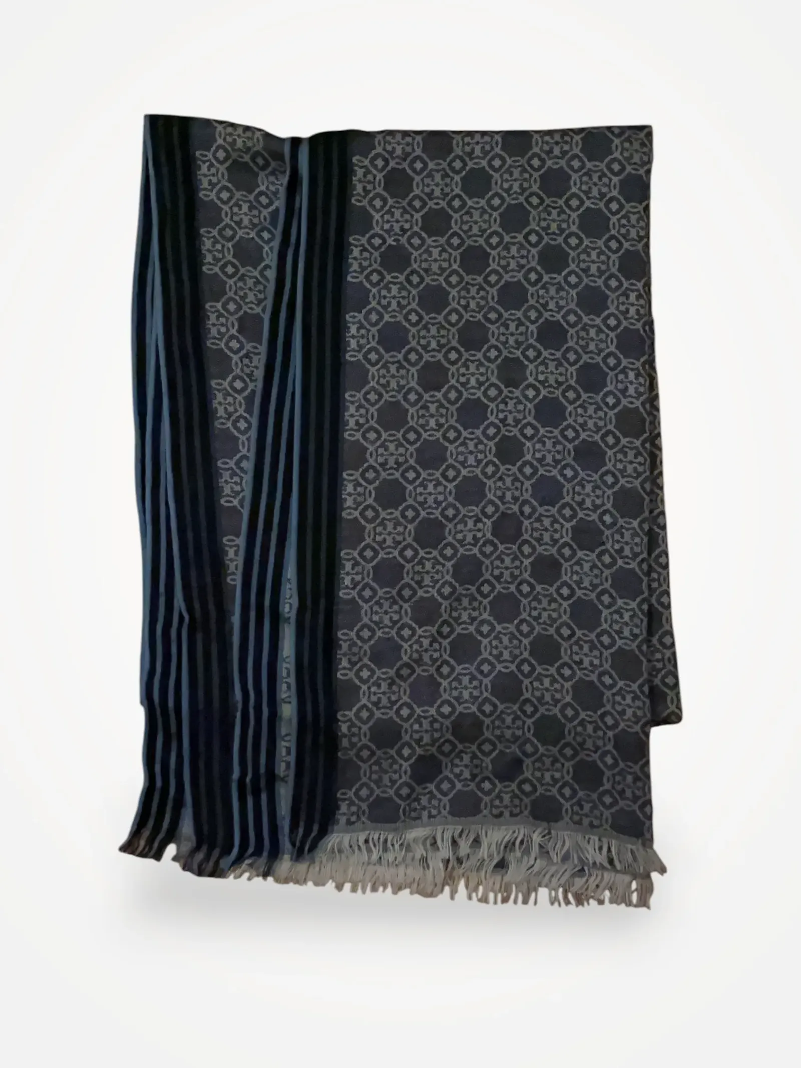 Tory Burch-sidensjal