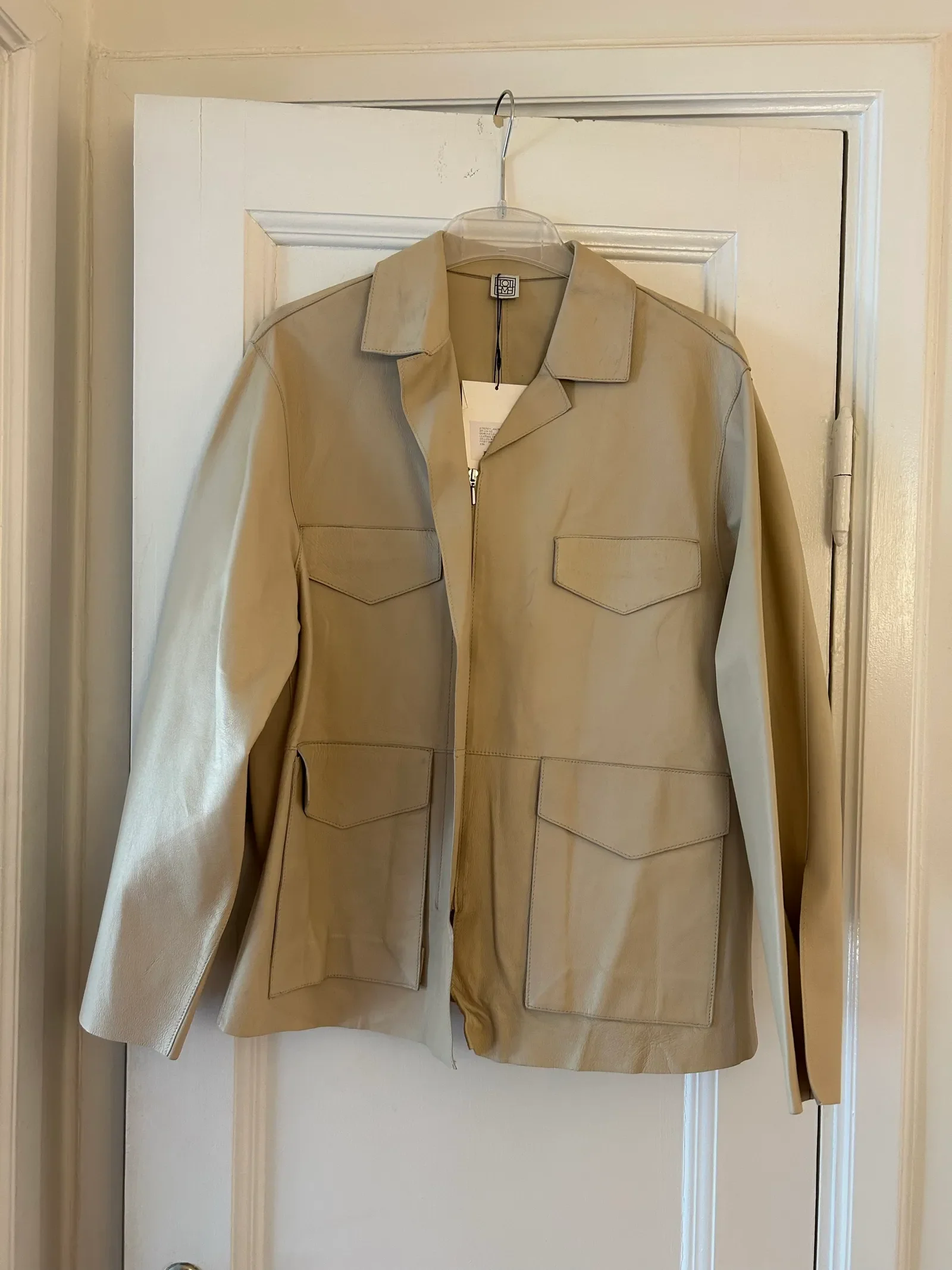 Toteme Avignon Leather-skinnjacka - Image 2