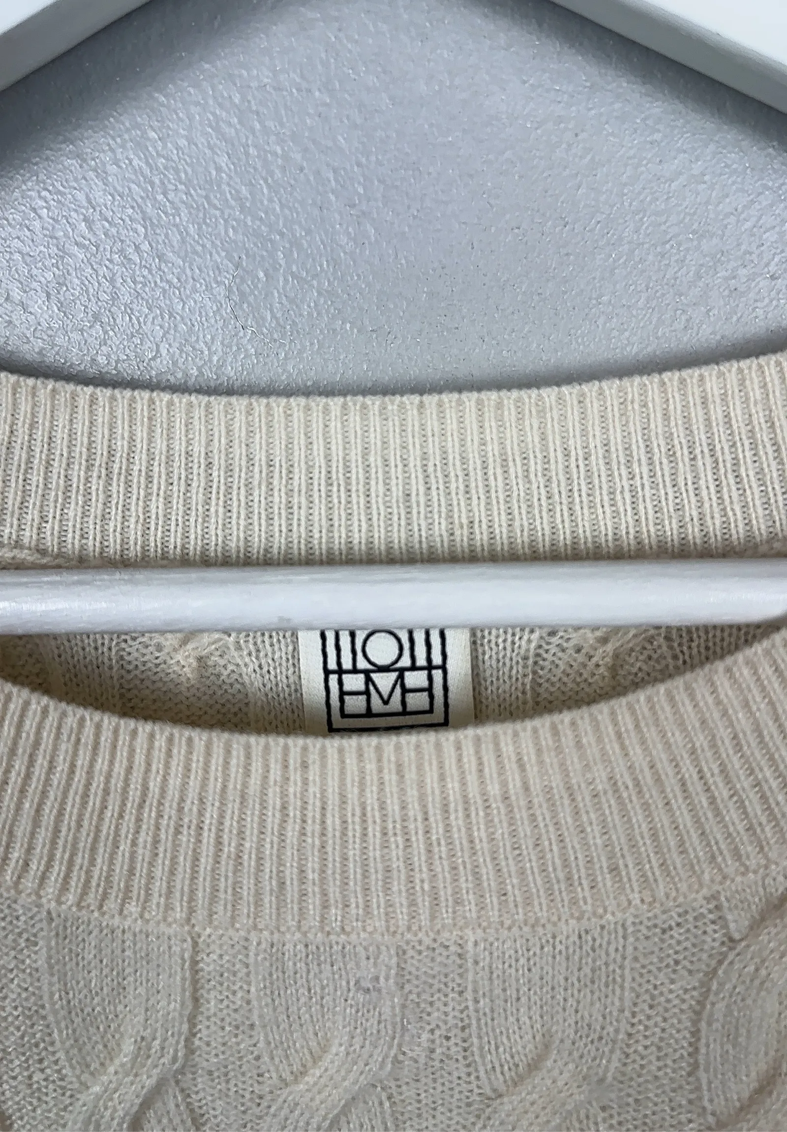 Toteme Cashmere Cable Knit-kashmirtröja - Image 3