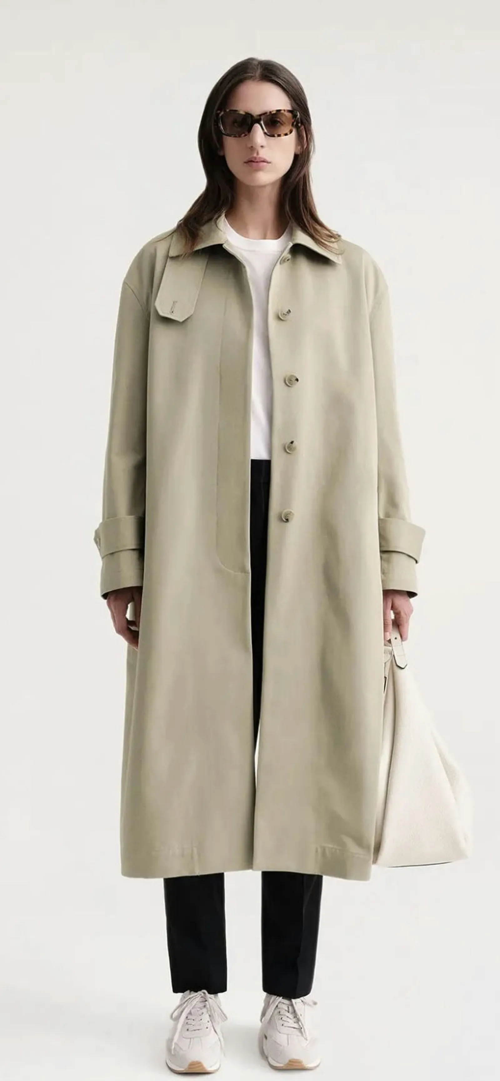 Toteme Cotton Oversized Gabardine Car-trenchcoat NWT