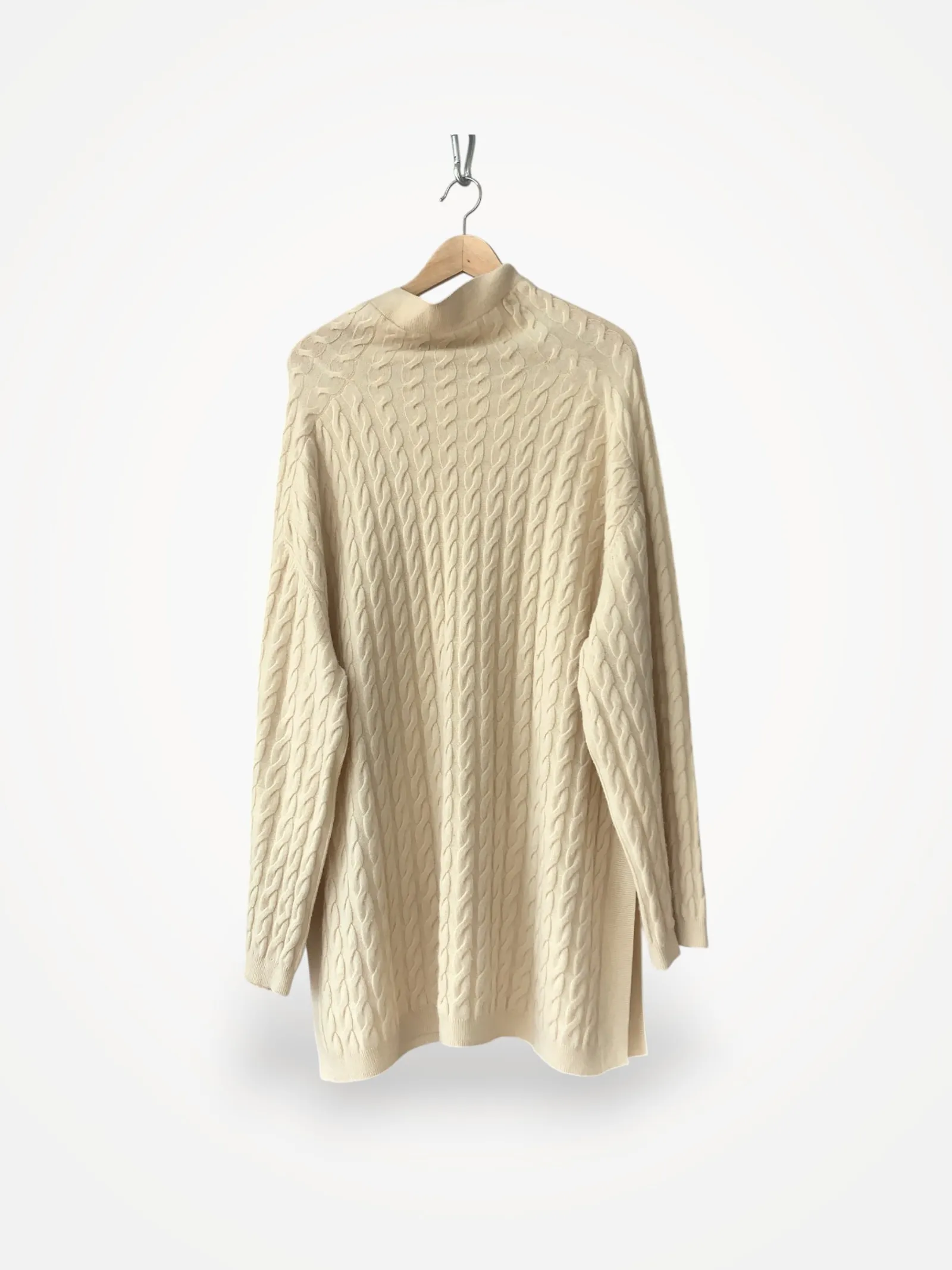 Toteme Long Wool Cashmere Knit-ulltröja