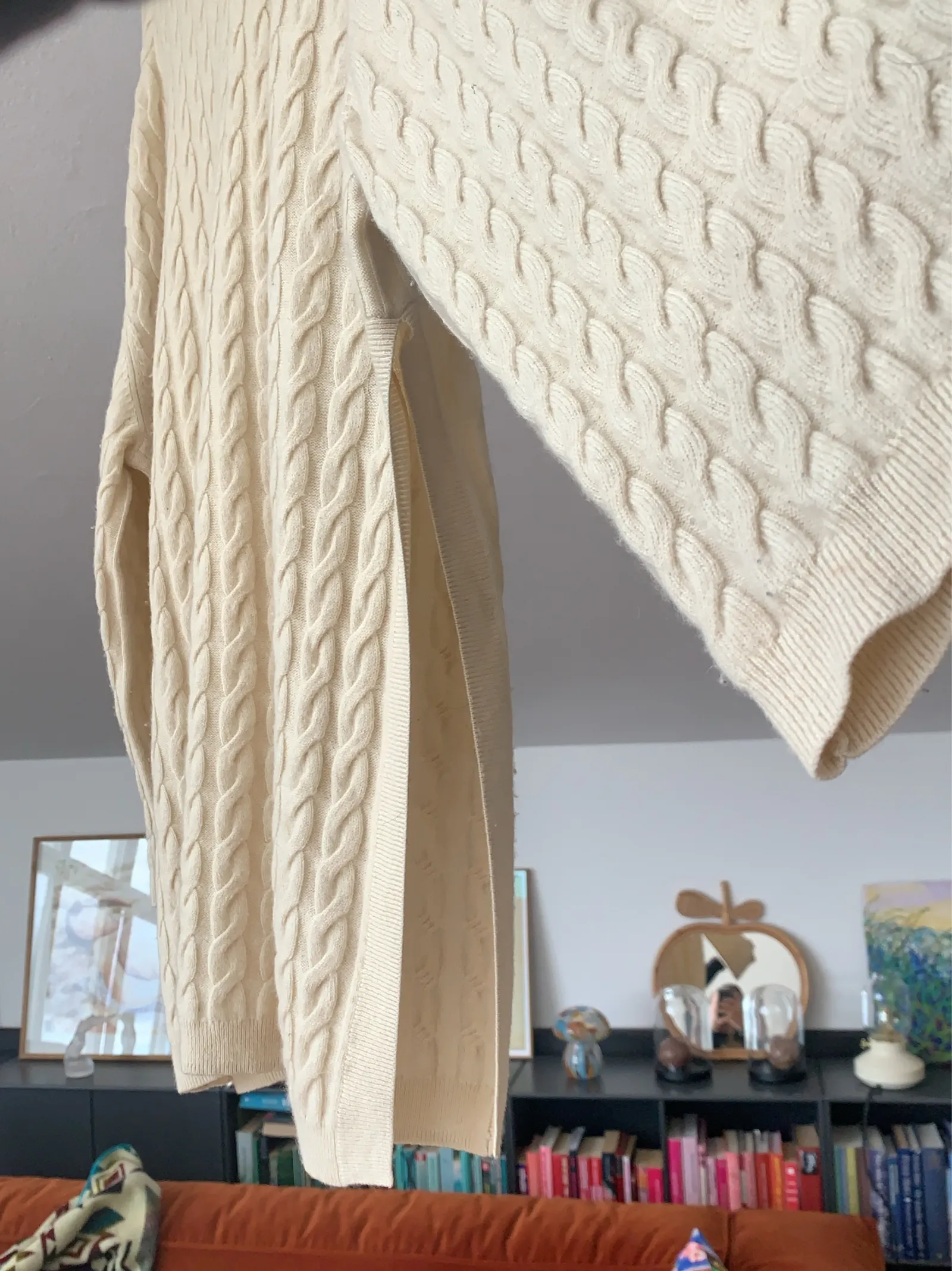 Toteme Long Wool Cashmere Knit-ulltröja - Image 3