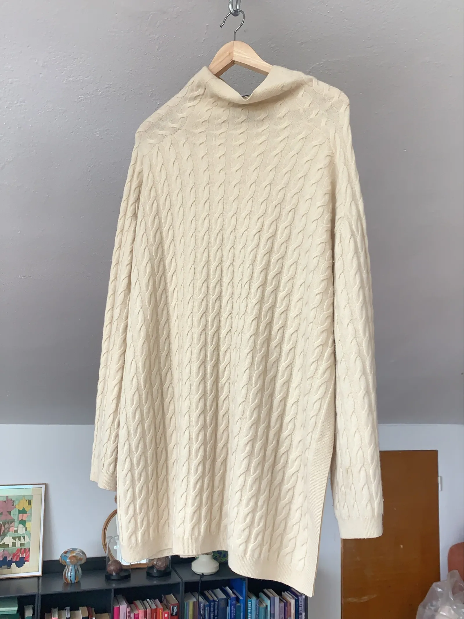 Toteme Long Wool Cashmere Knit-ulltröja - Image 4