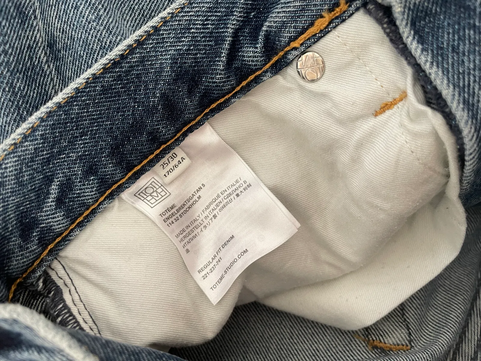 Toteme Regular Fit-jeans NWT - Image 4