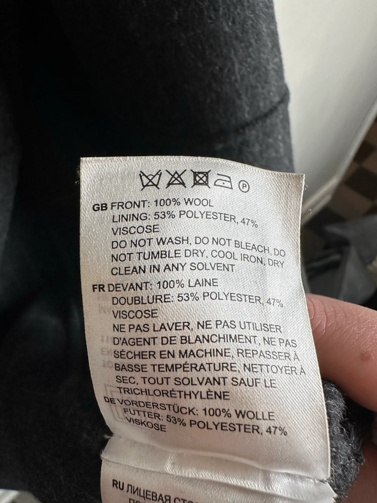 Toteme Robe-ullkappa - Image 3