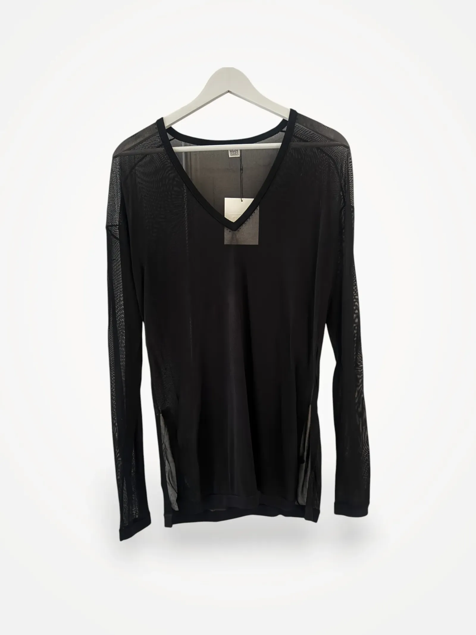 Toteme Semi-sheer Viscose Knit-topp NWT - Image 2