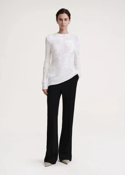 Toteme Slim Chenille Knit-tröja