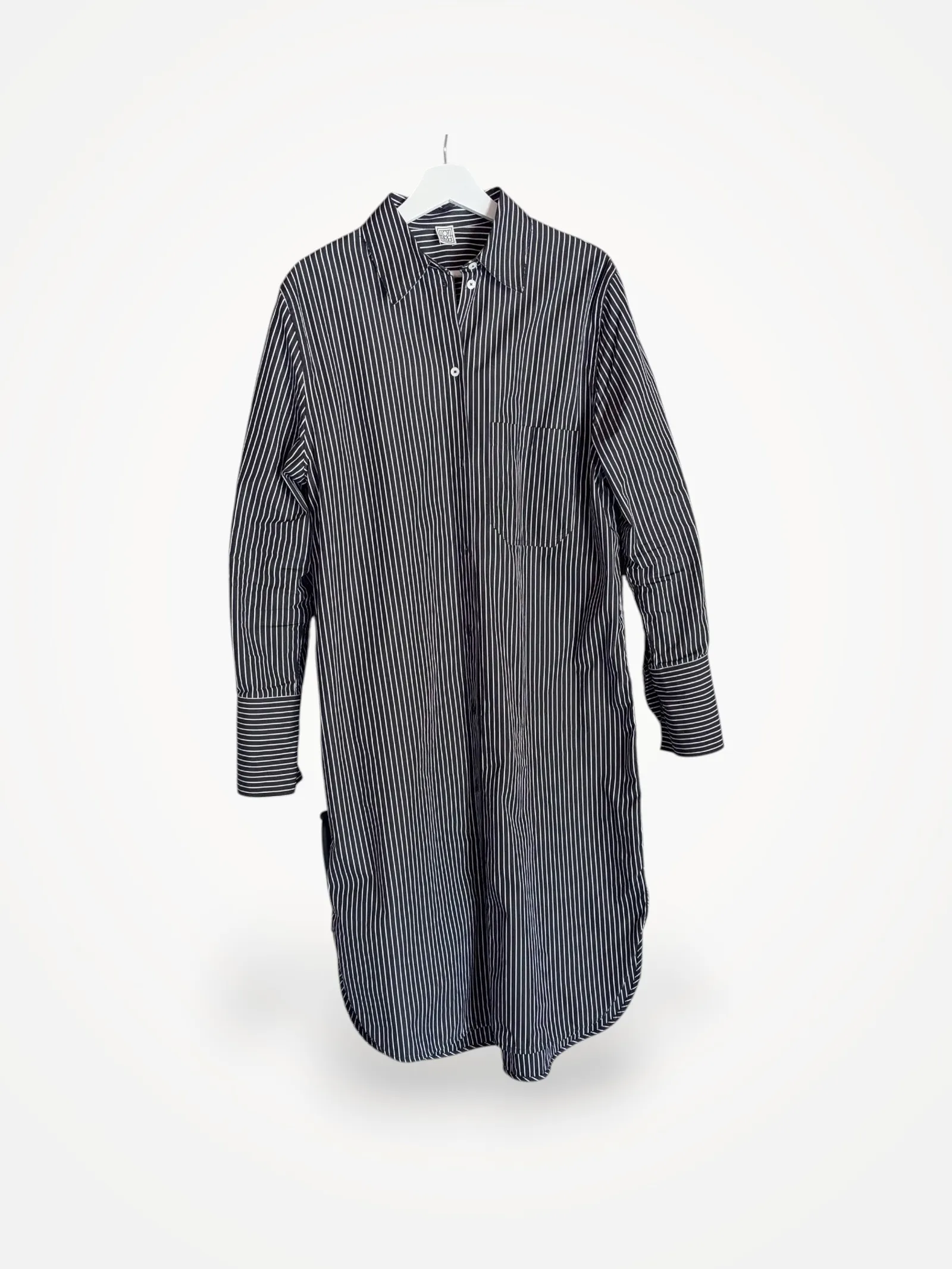 Toteme Striped Sleeve Shirt Dress-klänning - Image 2