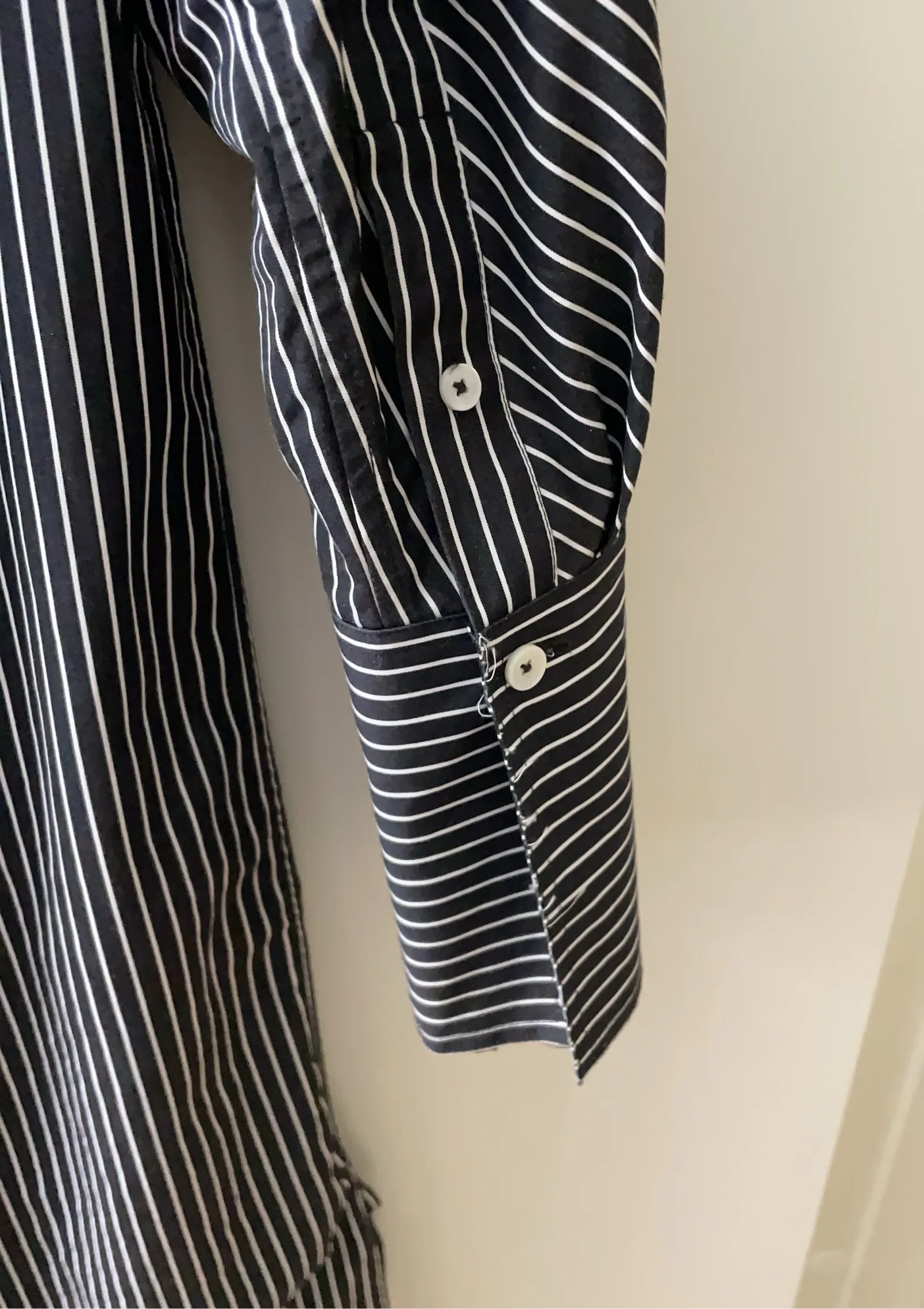Toteme Striped Sleeve Shirtdress-klänning - Image 6