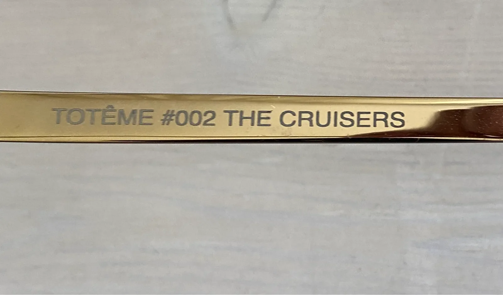 Toteme The Cruisers Sunglasses Gold-solglasögon - Image 5