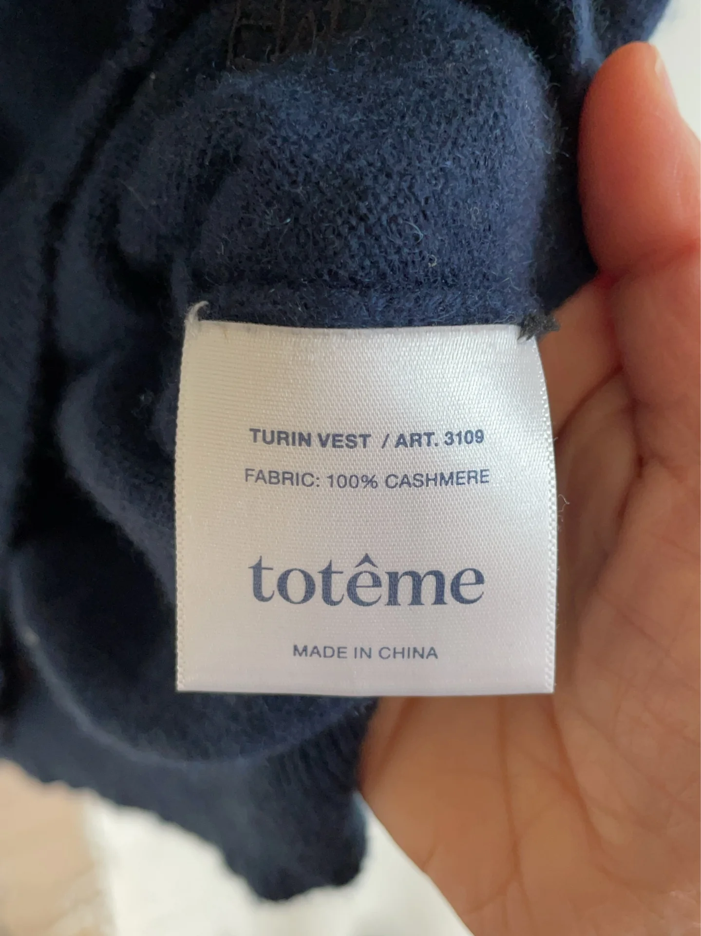 Toteme-kashmirväst - Image 3
