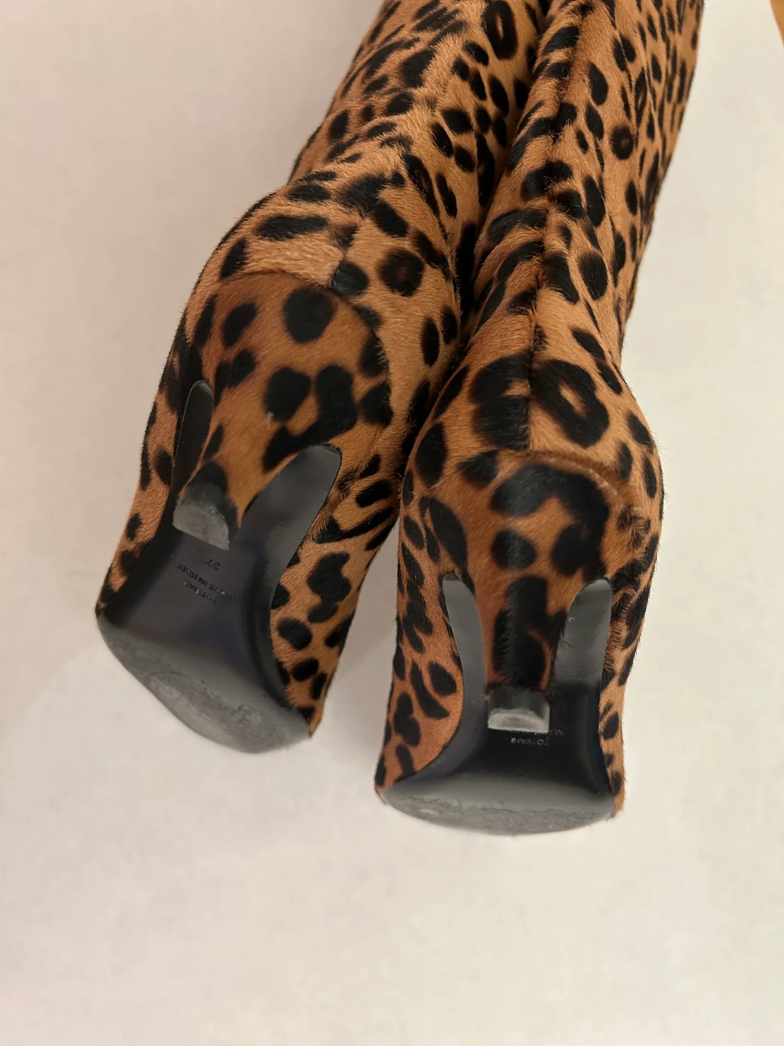 Toteme Wide Shaft Calf Hair Knee-high-skinnboots - Image 7