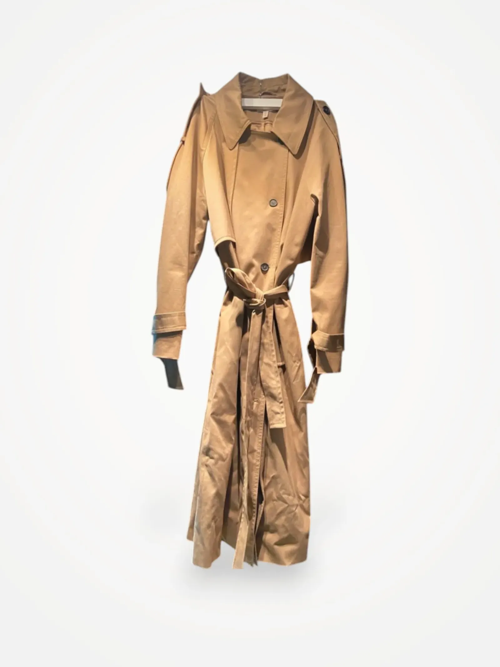 H&M Premium Selection trench Ny-trenchcoat NWOT