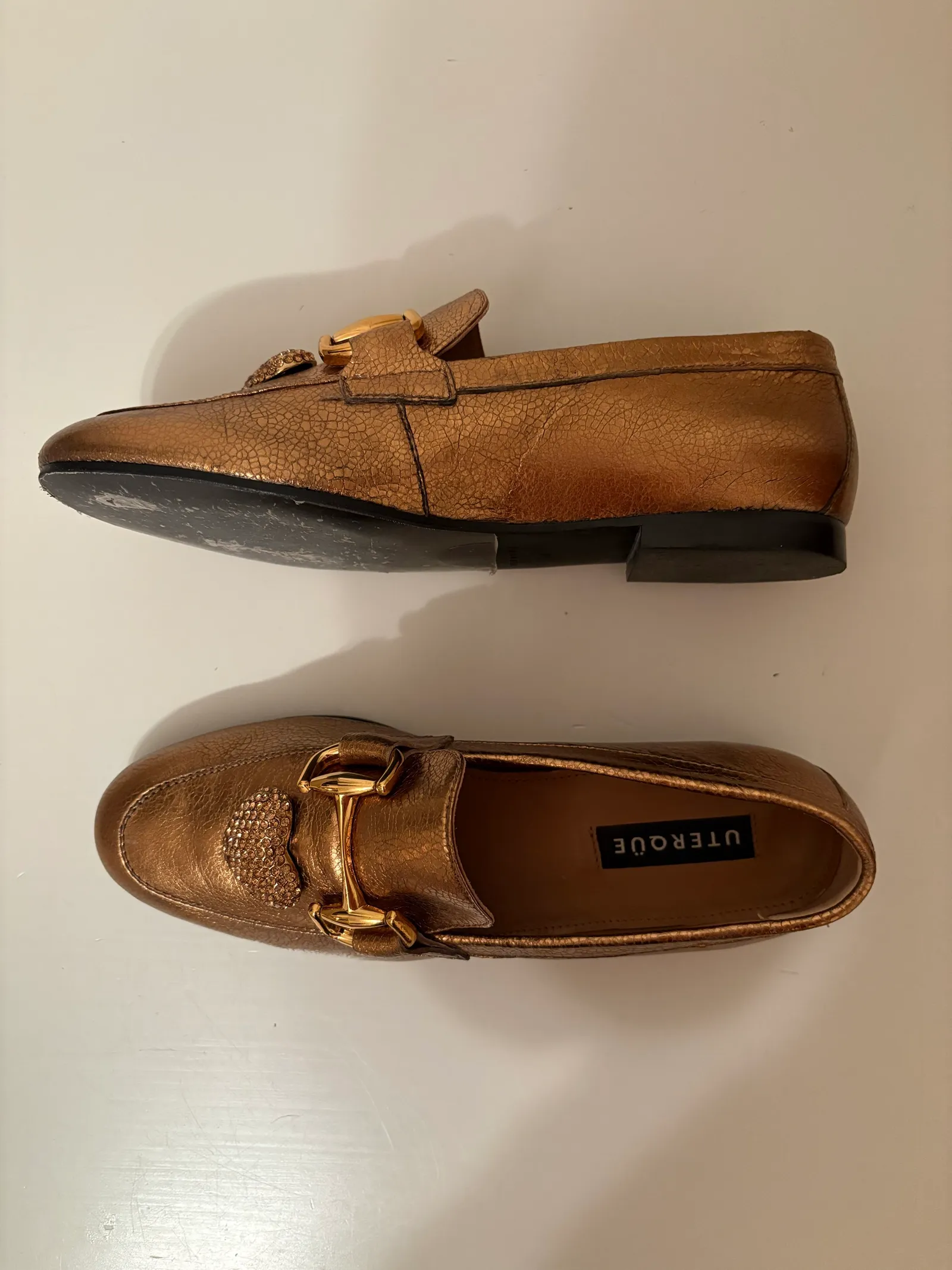 Uterque-skinnloafers - Image 3