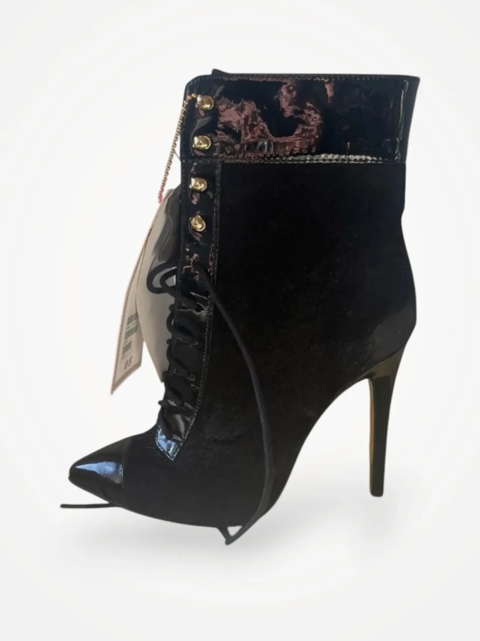 Versace-skinnboots NWOT