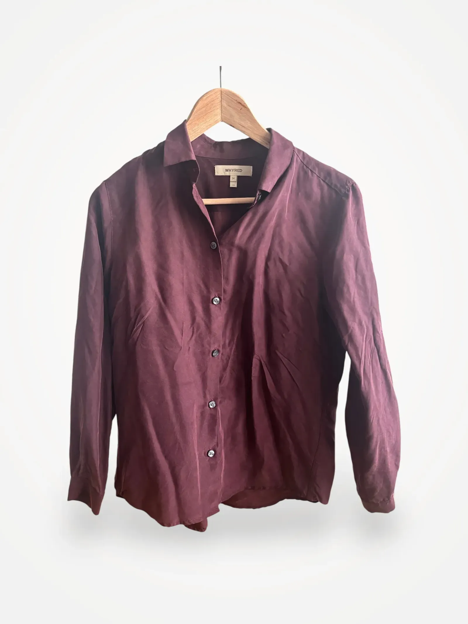 Whyred Karolina Washed Silk-sidenblus
