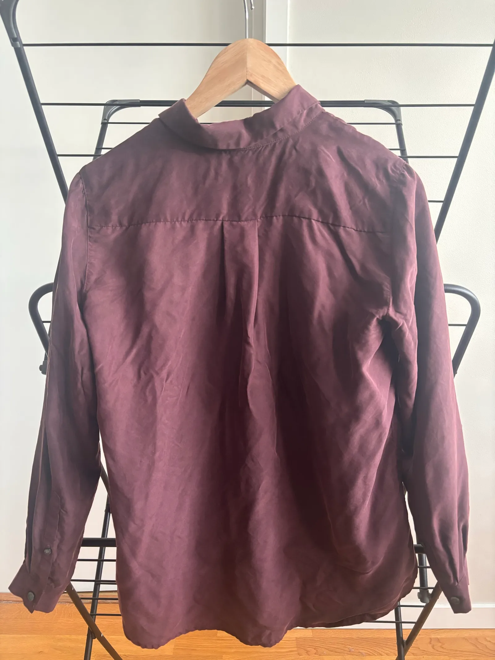 Whyred Karolina Washed Silk-sidenblus - Image 2