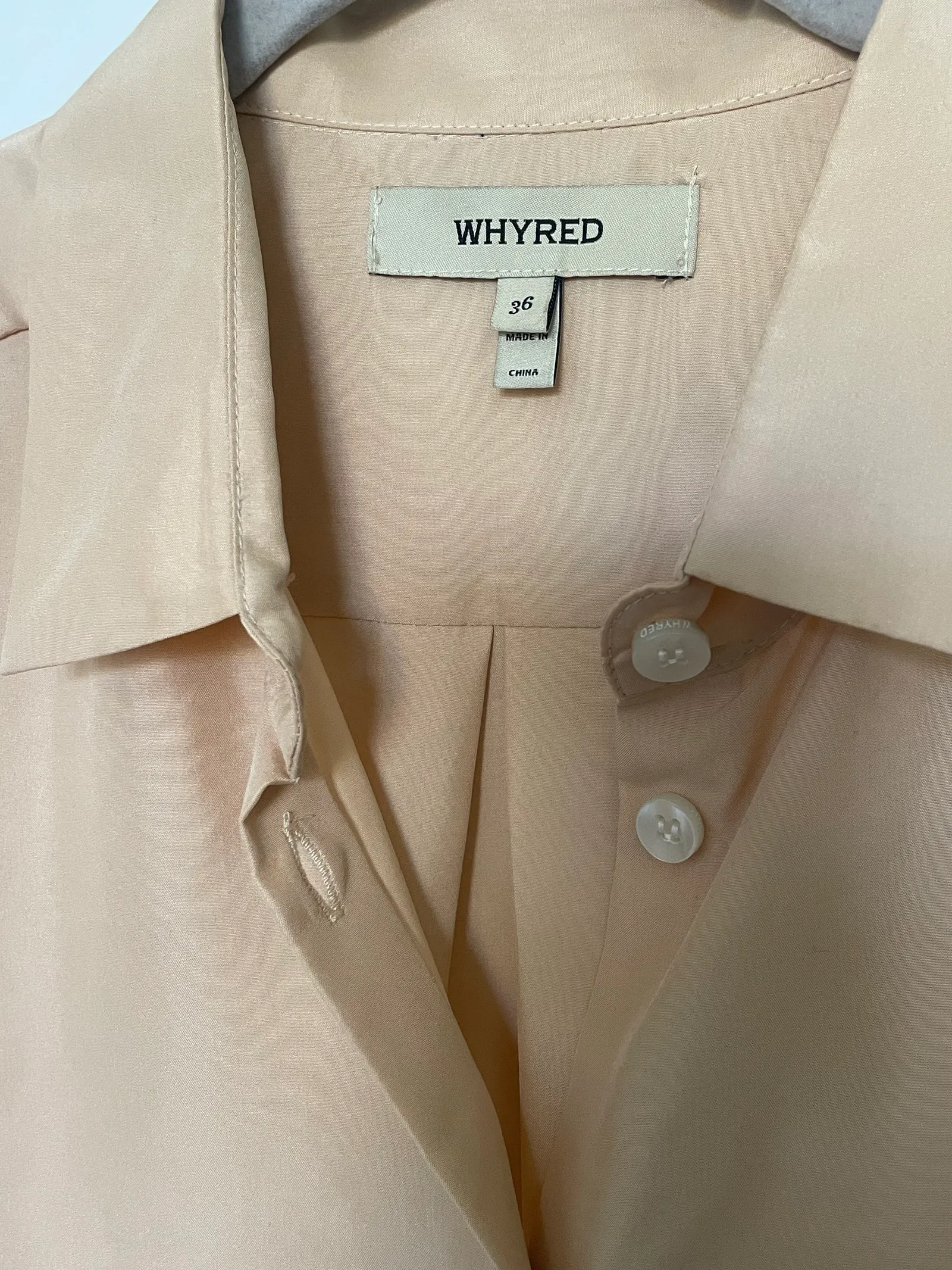 Whyred Katarina-sidenskjorta NWOT - Image 2
