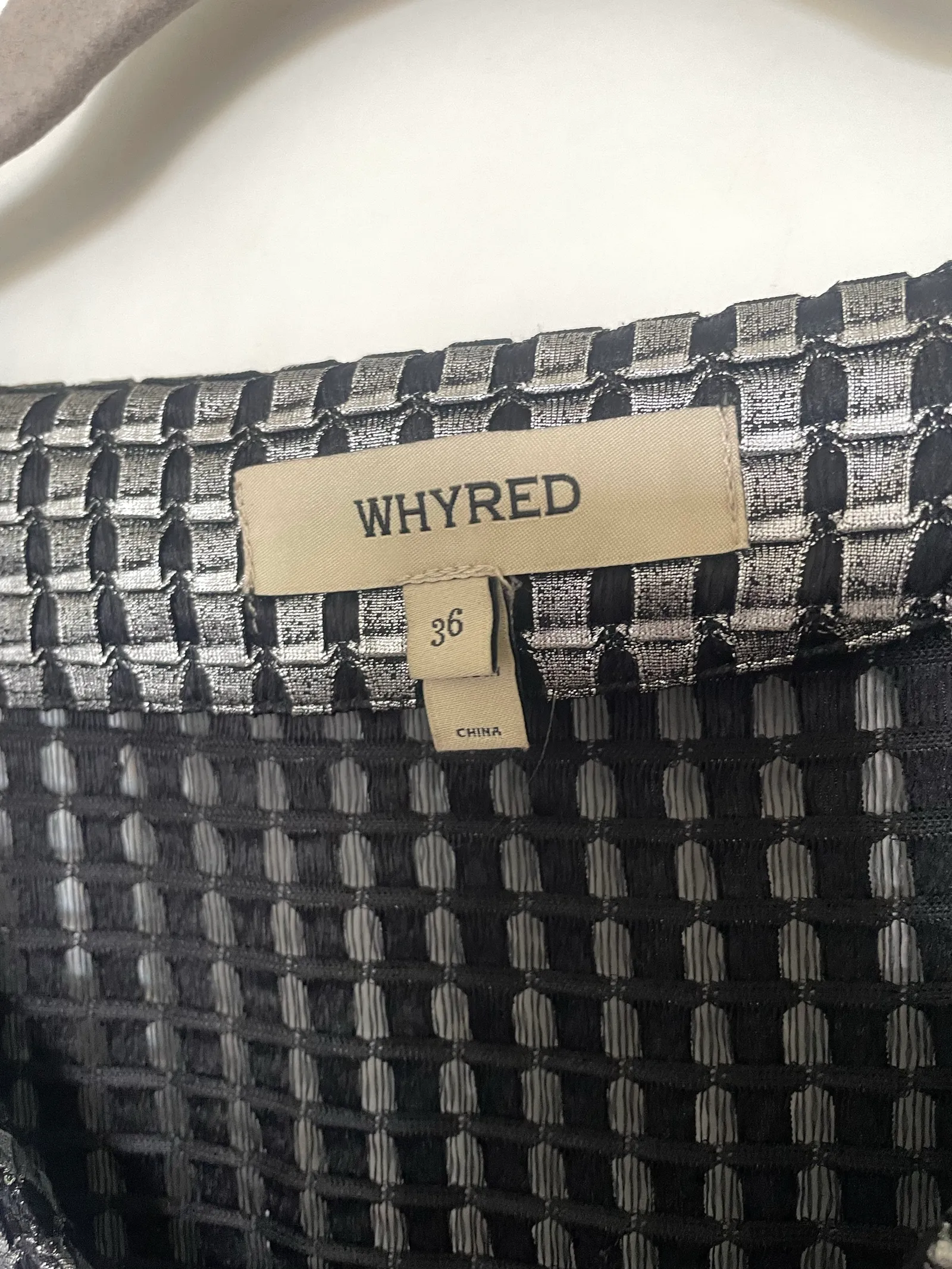 Whyred Sobe Silver-blus NWOT - Image 2