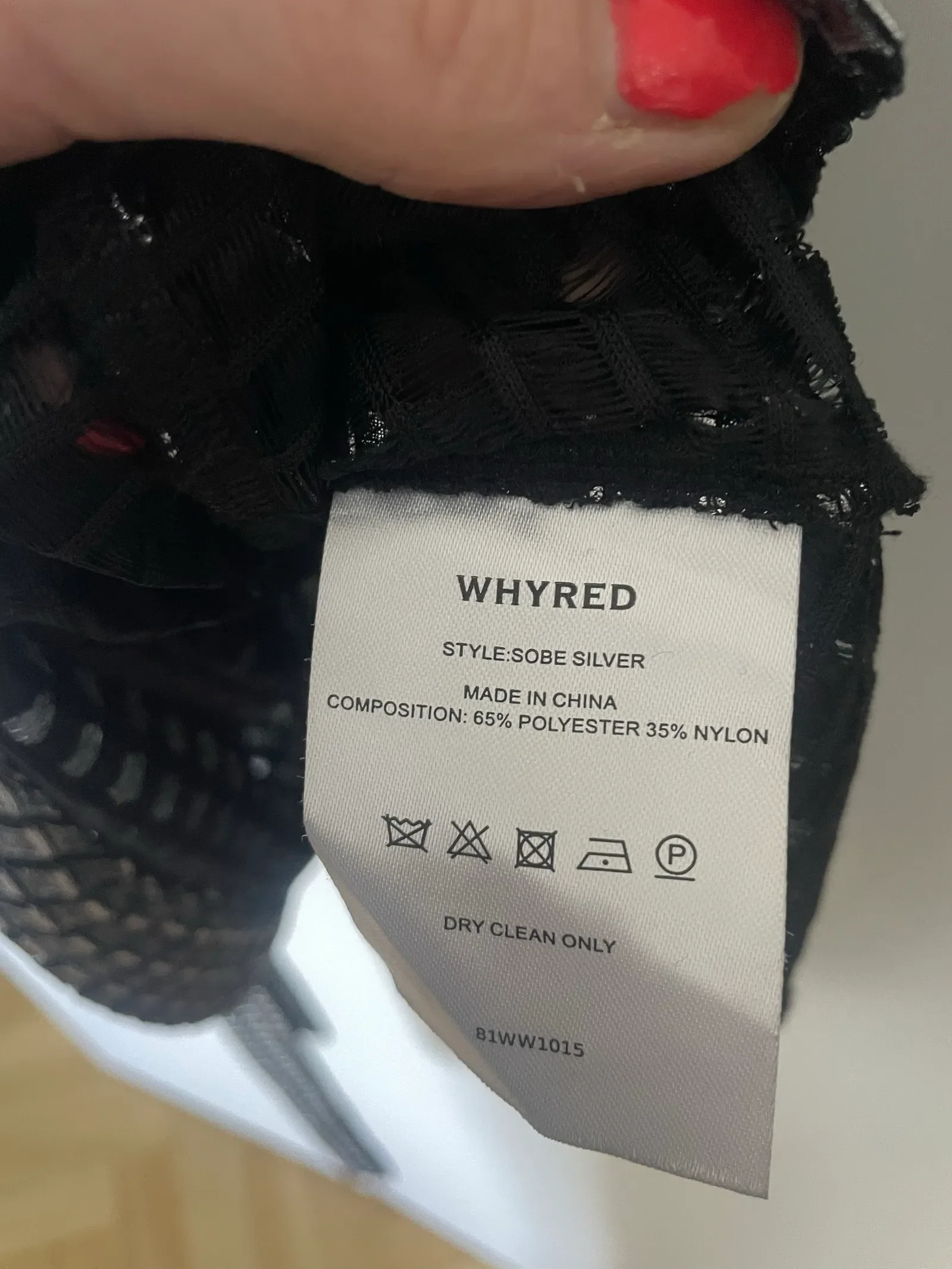 Whyred Sobe Silver-blus NWOT - Image 3