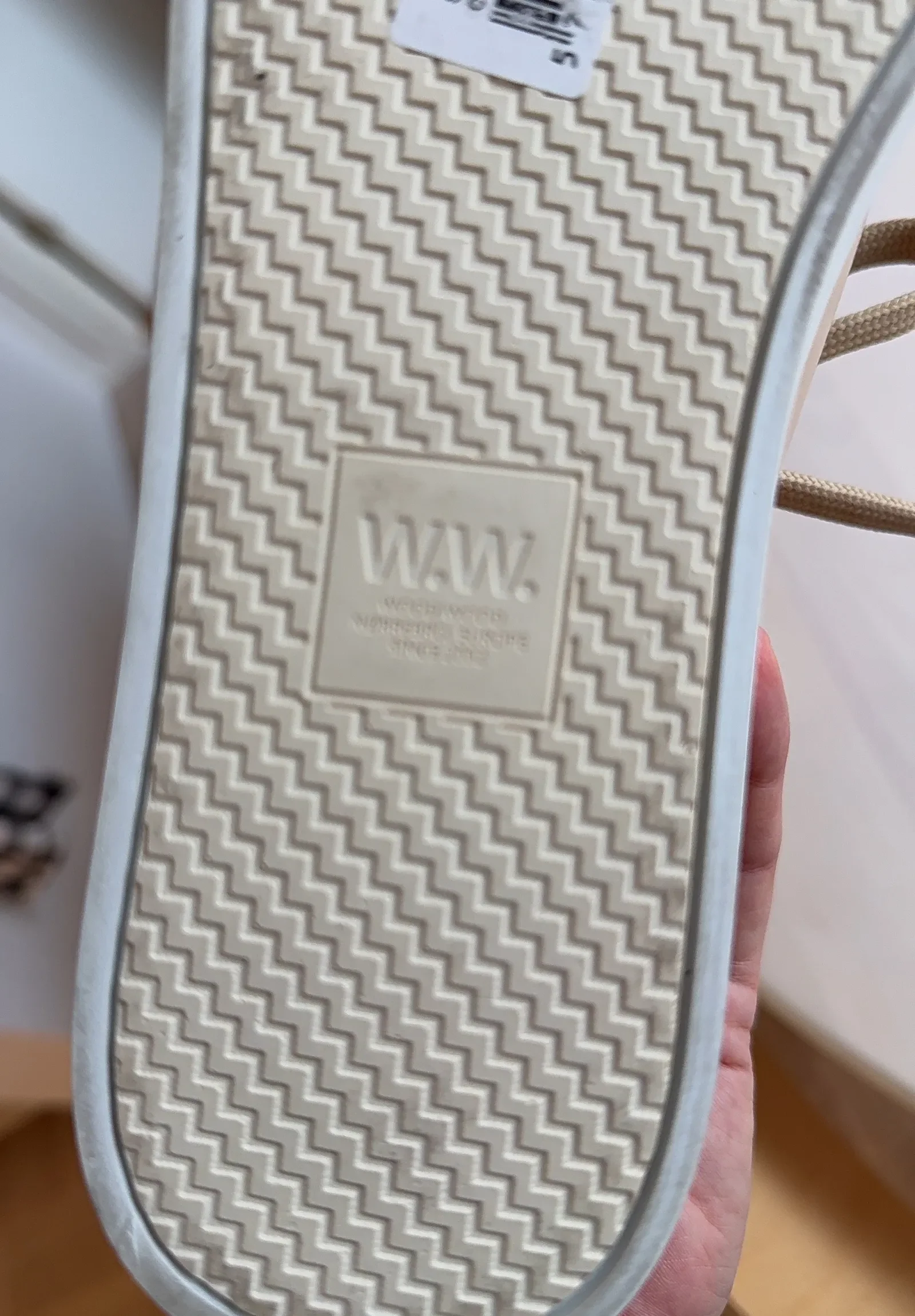 Wood Wood-skinnsneakers NWT - Image 2