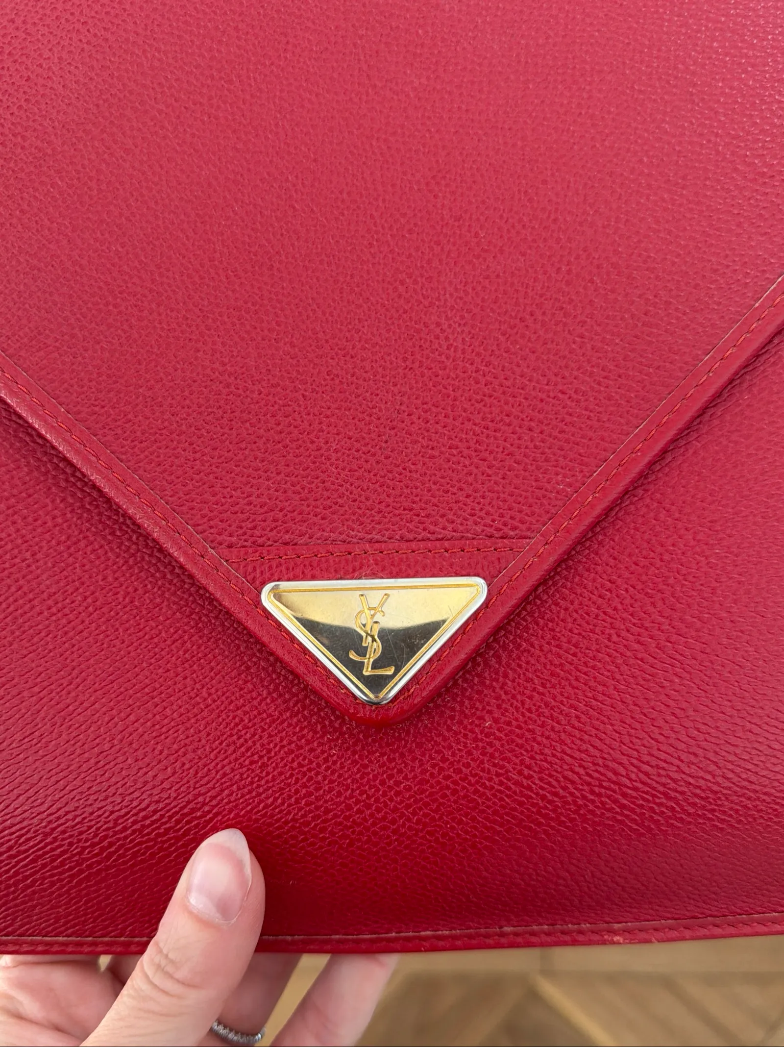 Yves Saint Laurent-skinnaxelremsväska - Image 2