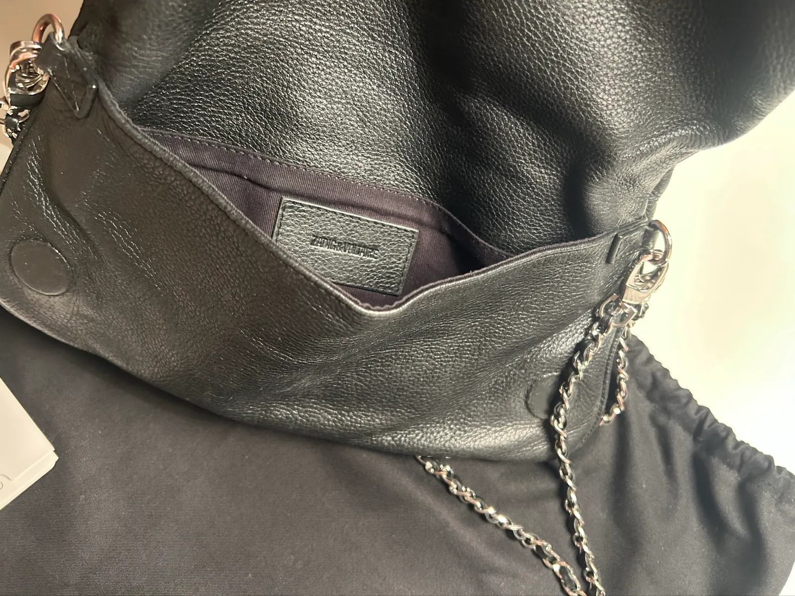 Zadig & Voltaire-skinnaxelremsväska - Image 2