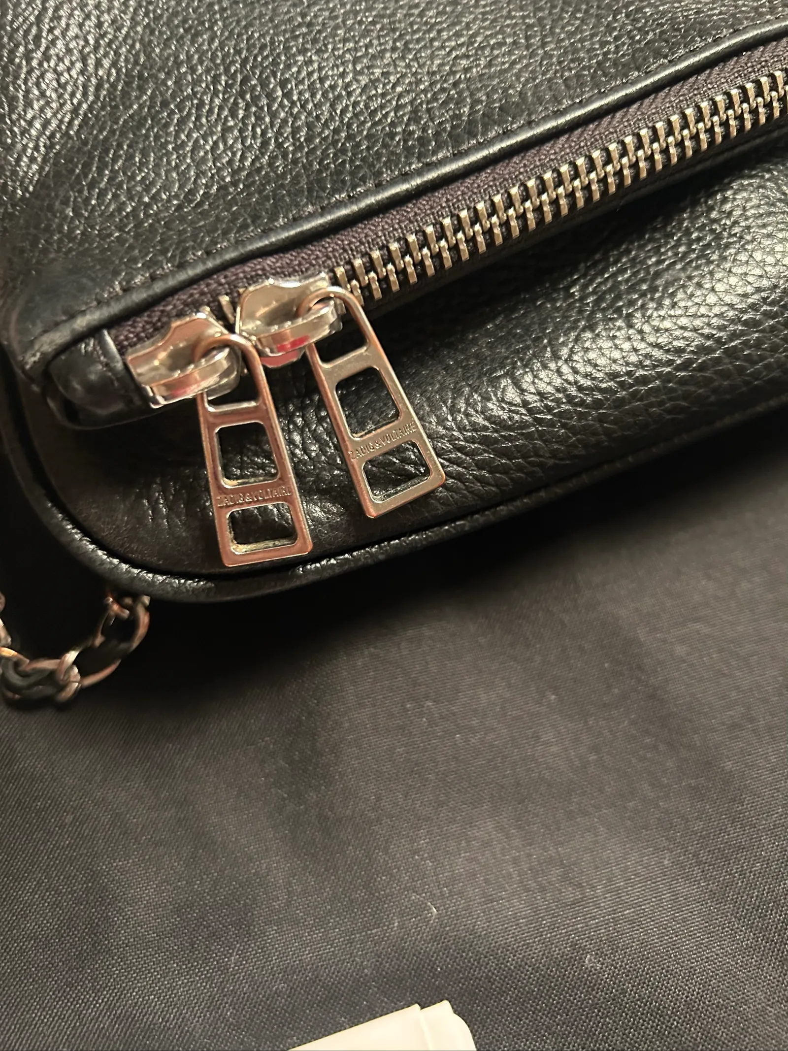 Zadig & Voltaire-skinnaxelremsväska - Image 5